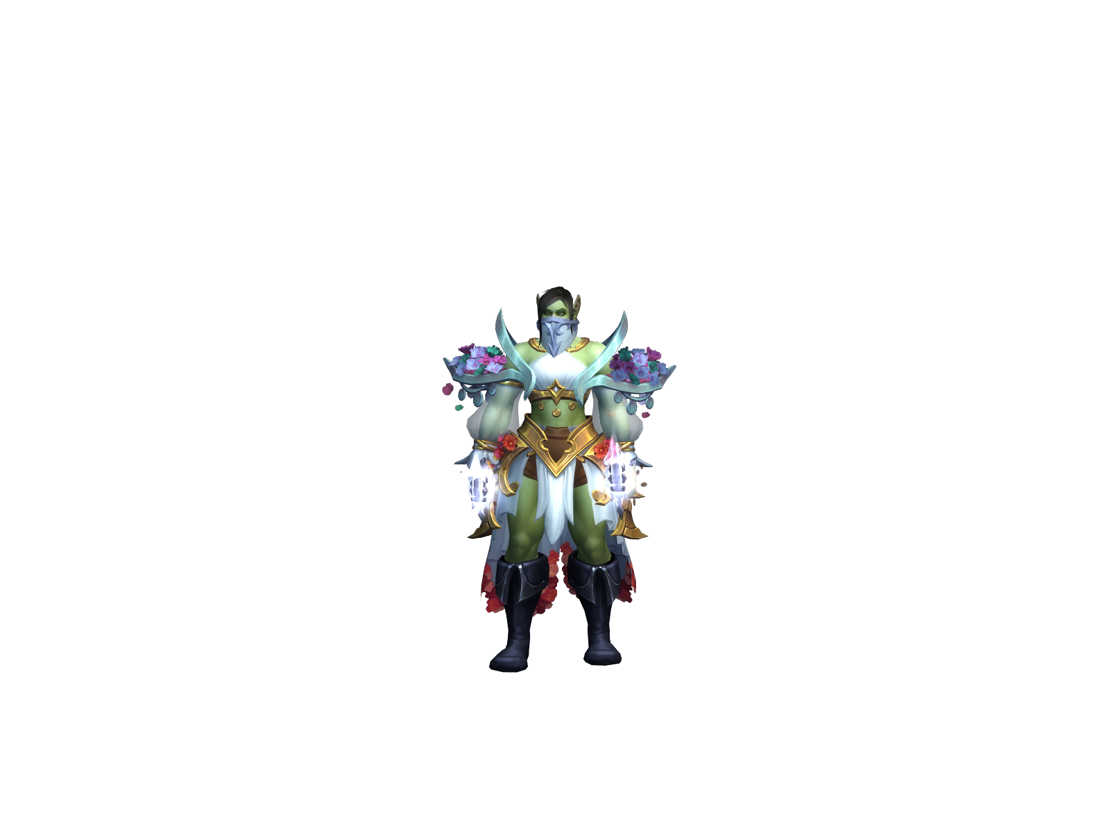 Boruvka 3D character render