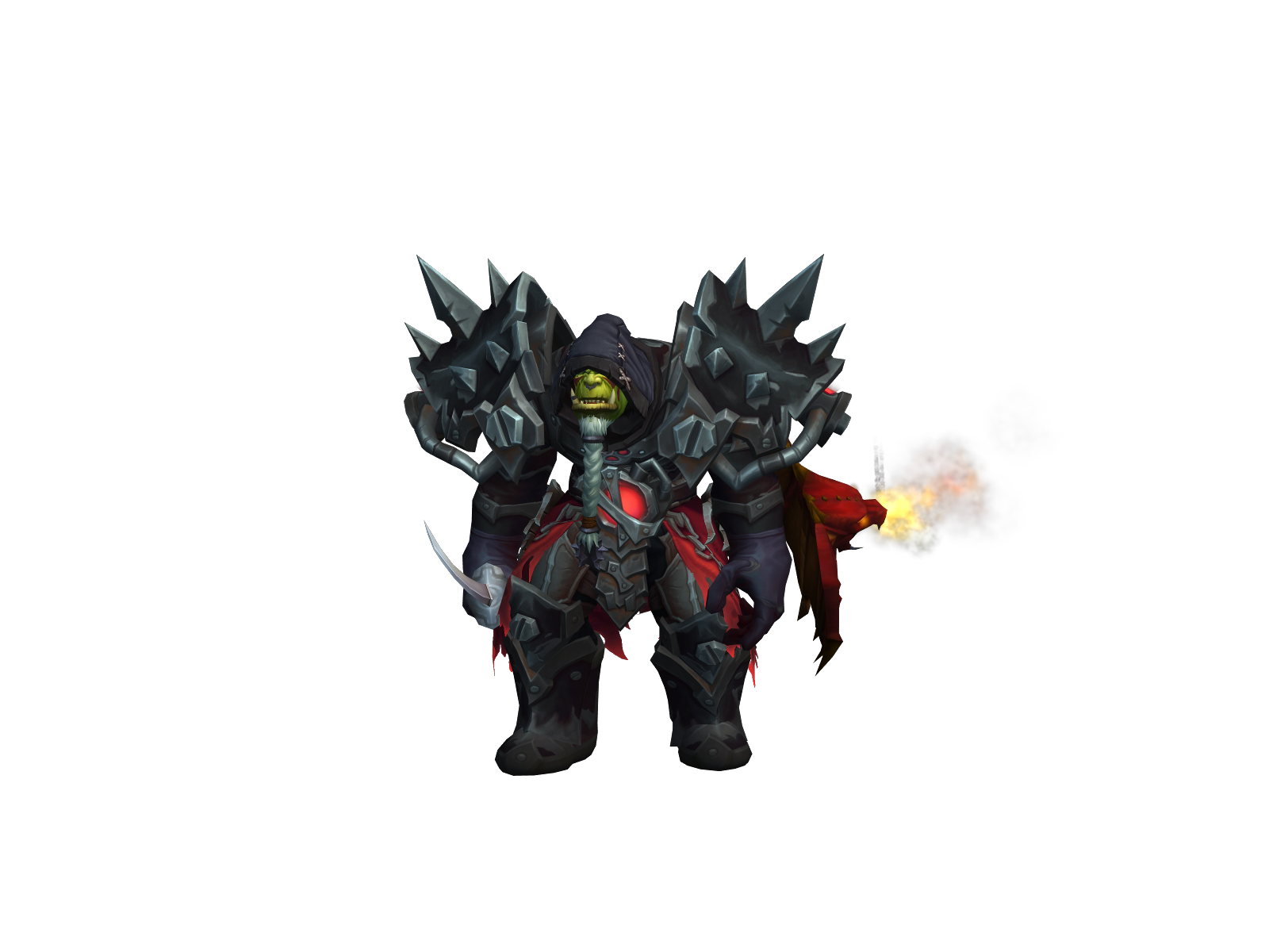 Blipped 3D character render