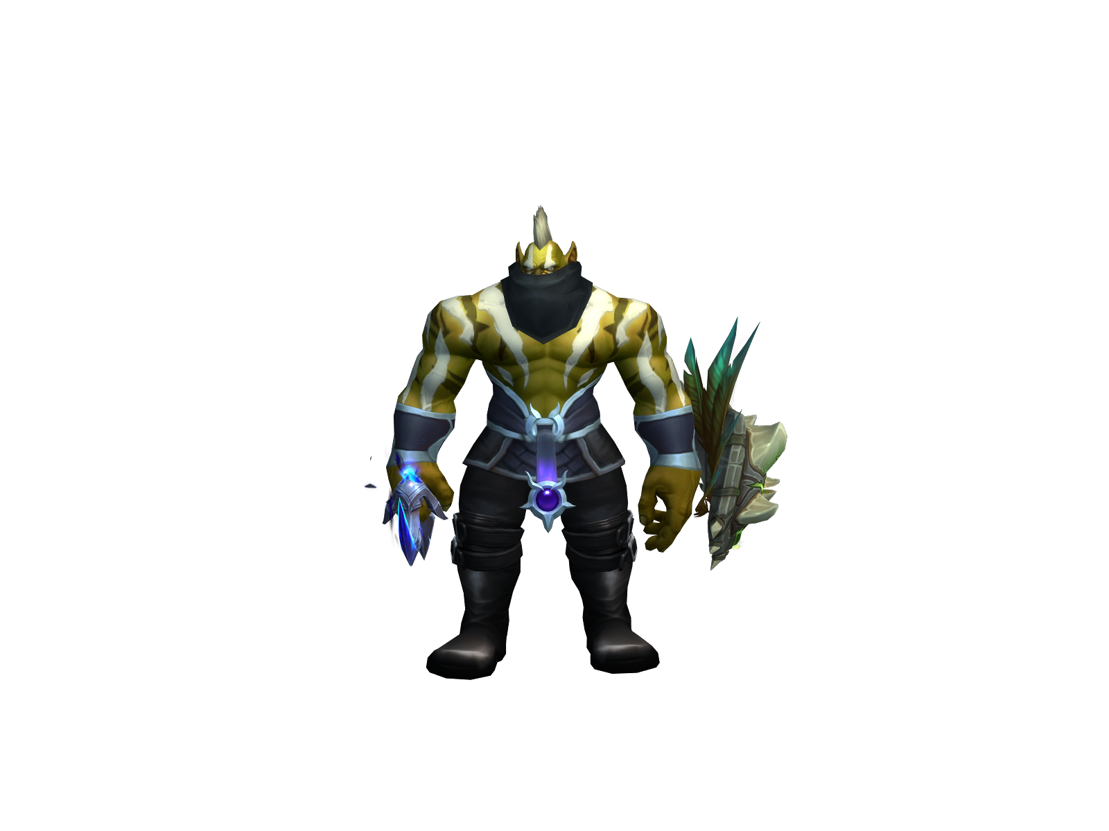 Volrc 3D character render