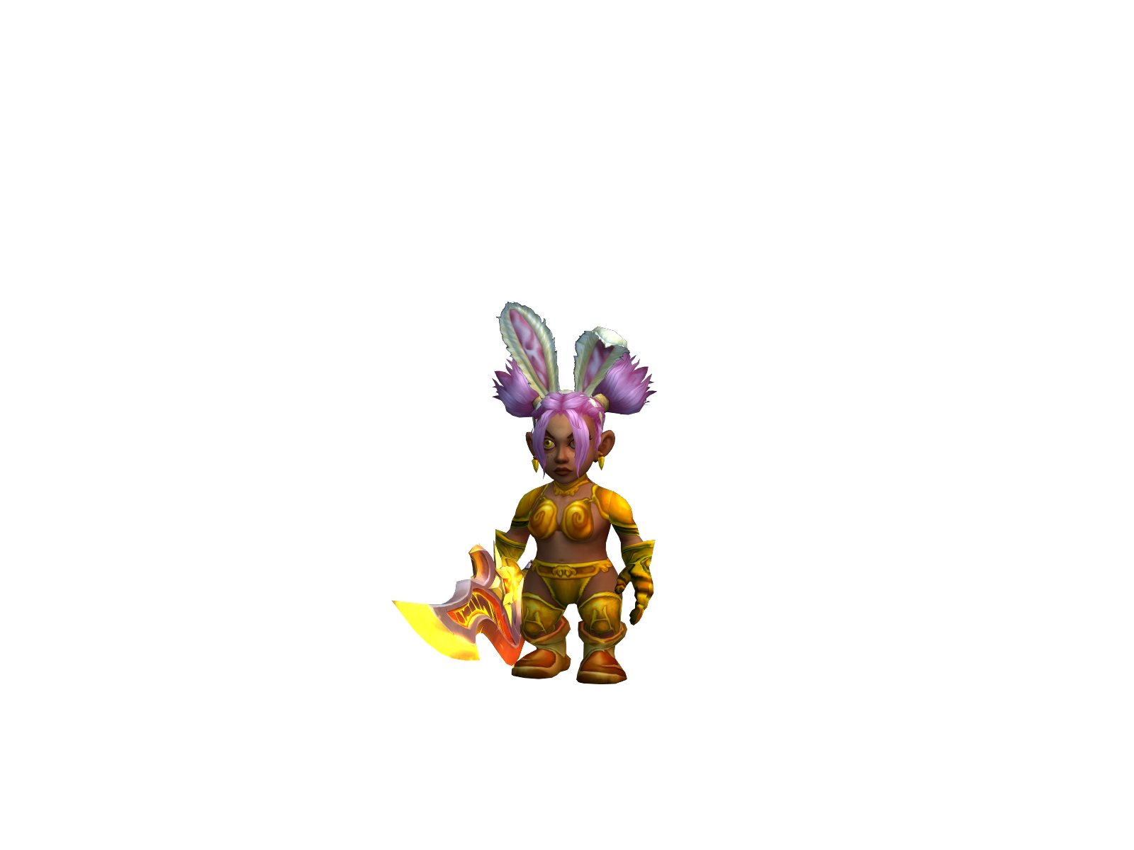 Threnewar 3D character render