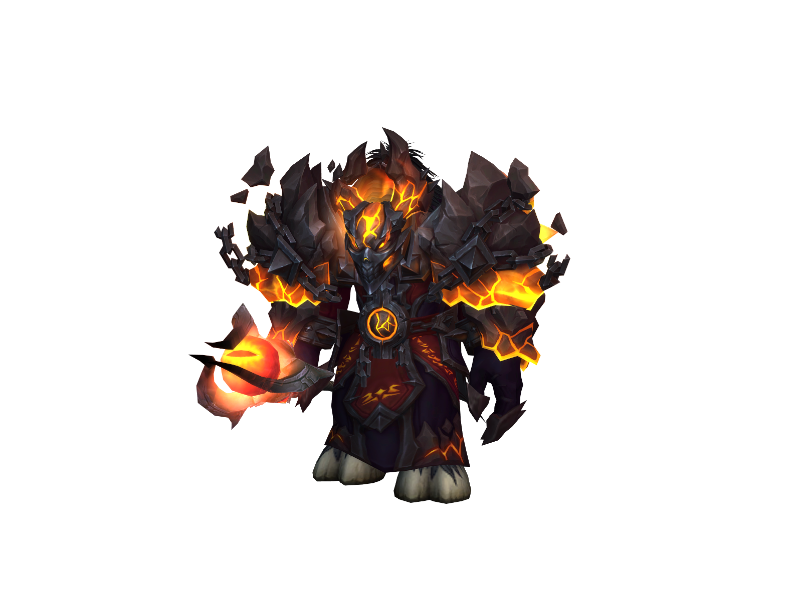 Locks 3D character render