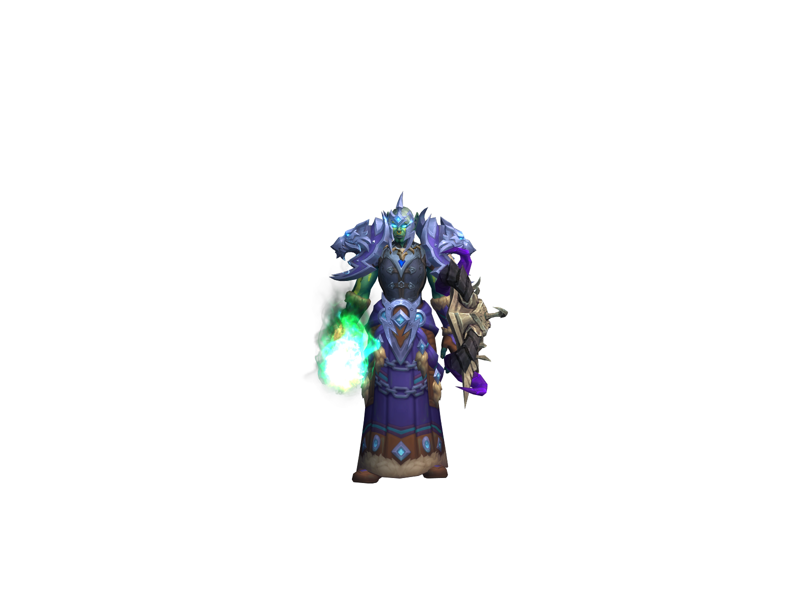 Spodly 3D character render