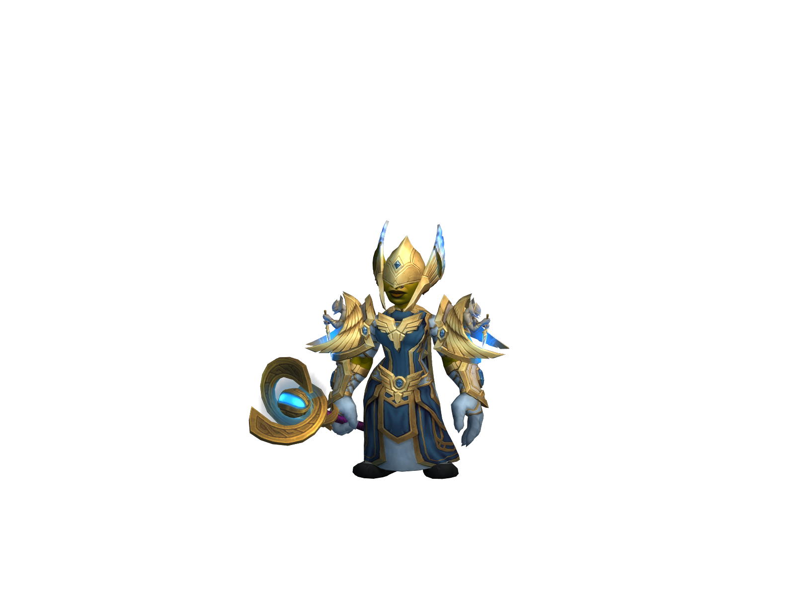 Priestuno 3D character render