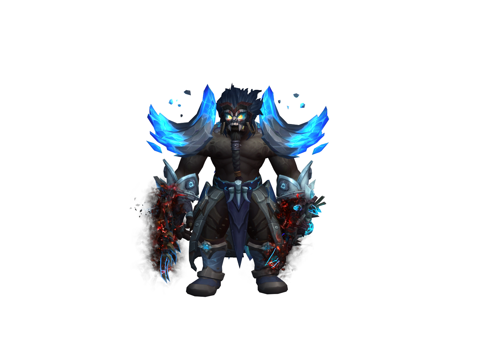 Dreadcop 3D character render
