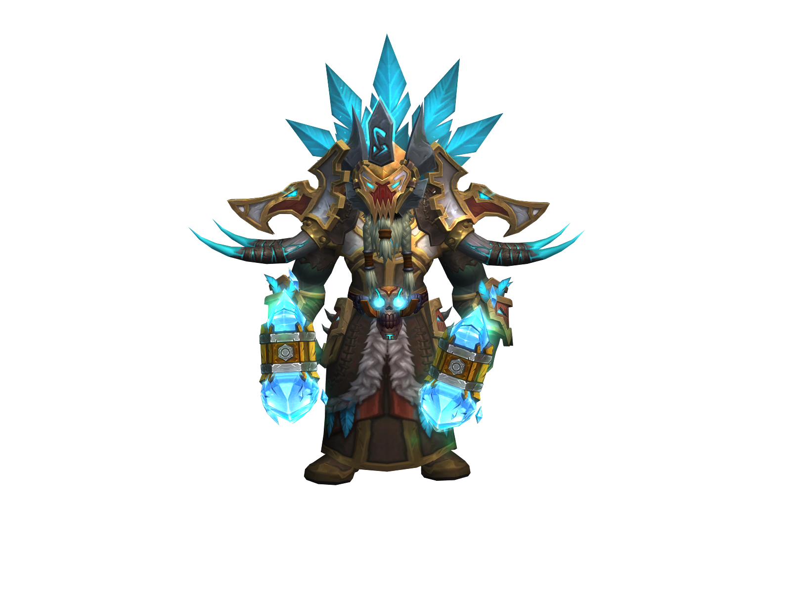 Direwolf 3D character render
