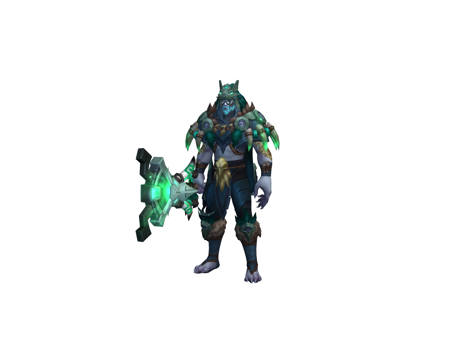 Drogany 3D character render