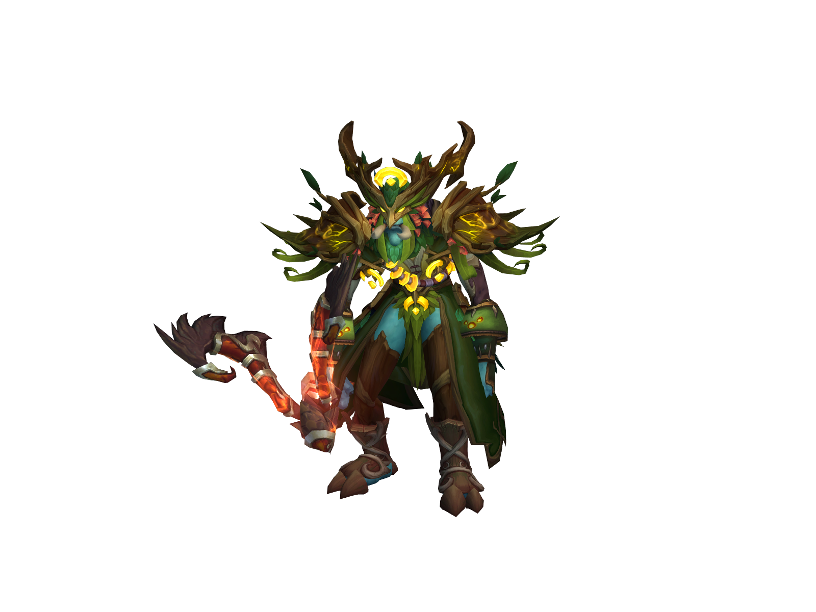 Hunae 3D character render