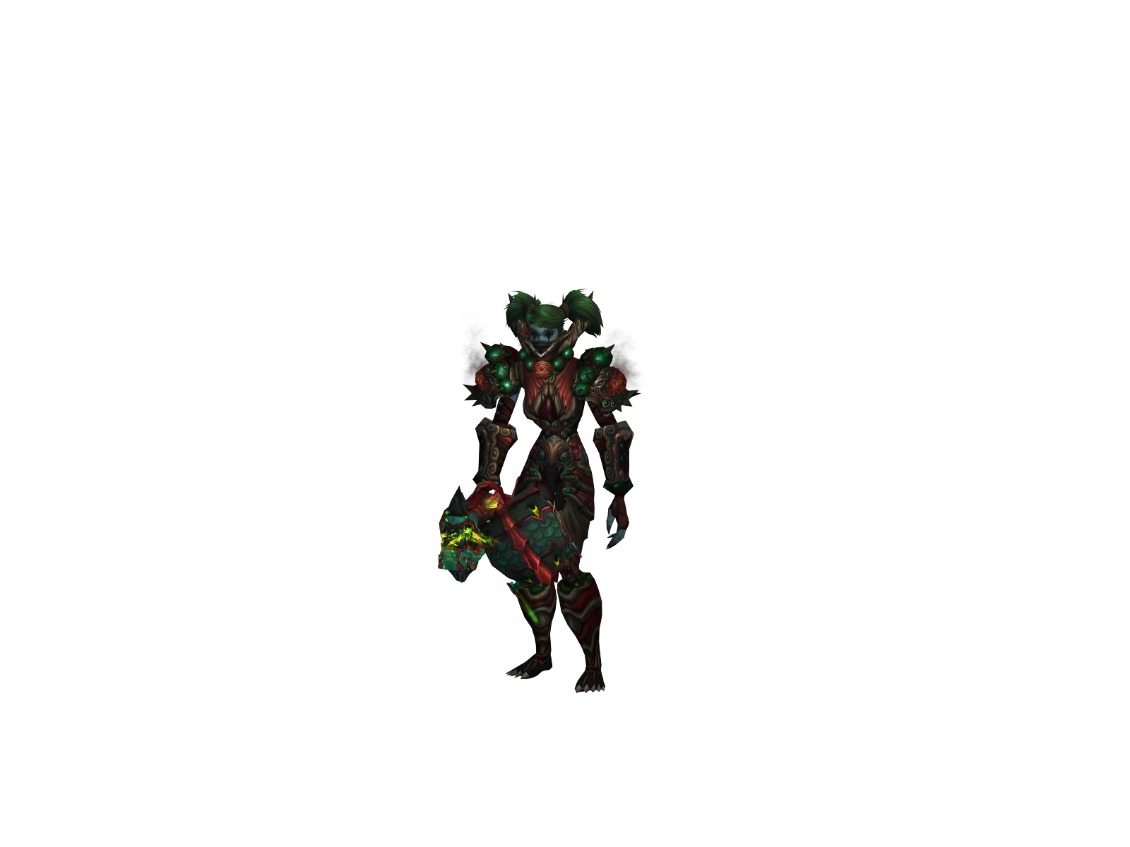 Velkyria 3D character render