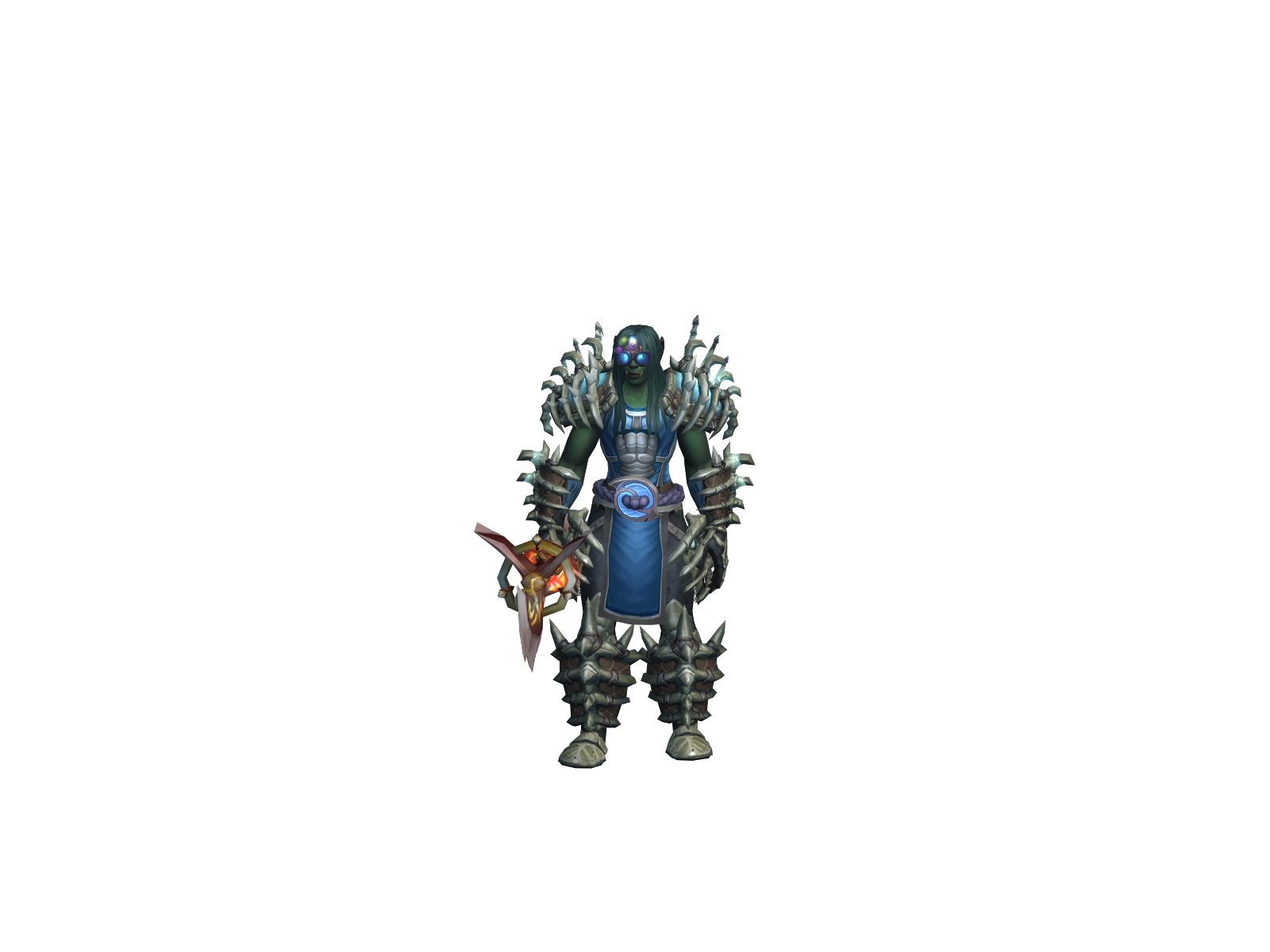 Âkâmêwq 3D character render