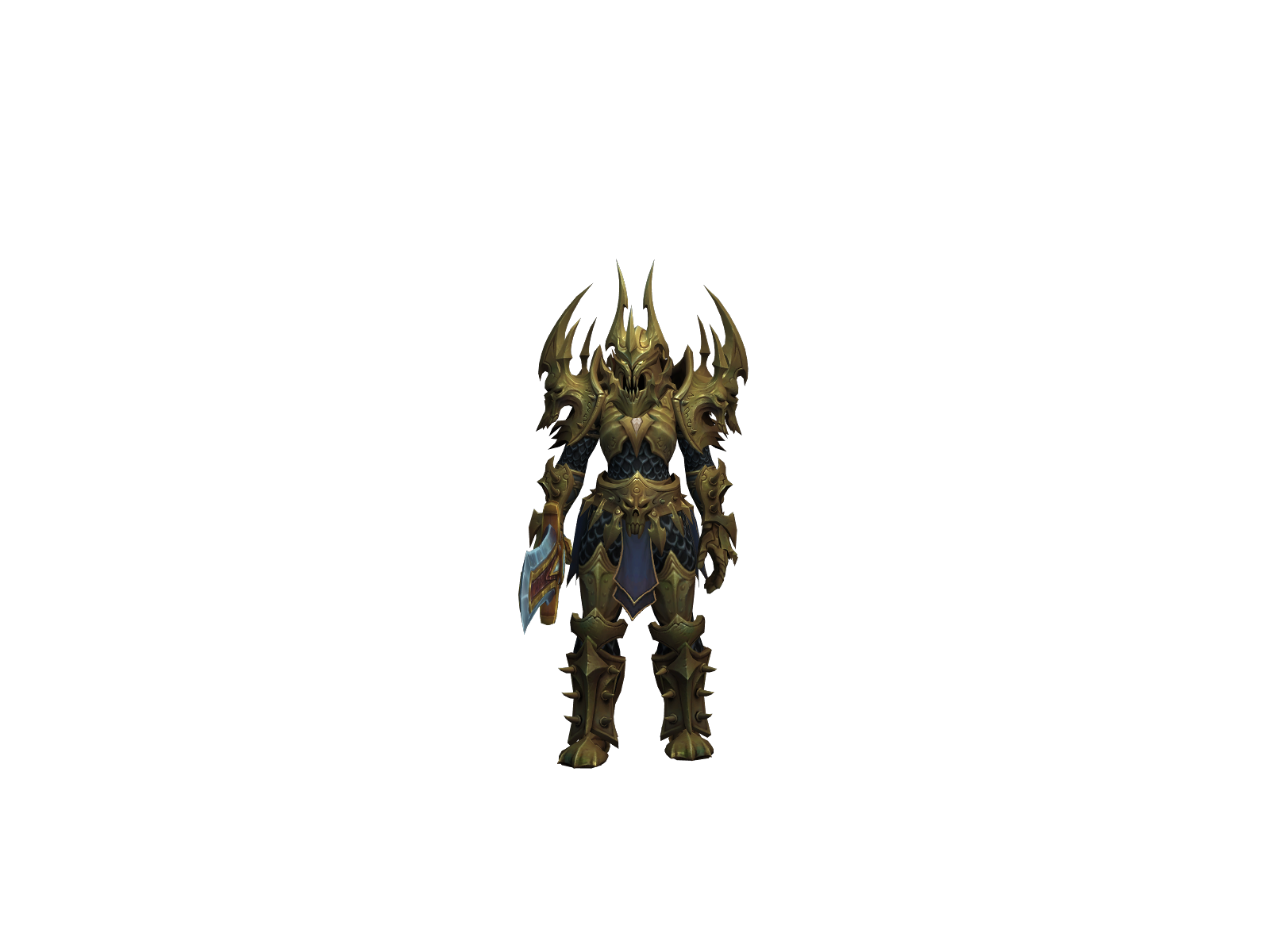 Flexín 3D character render