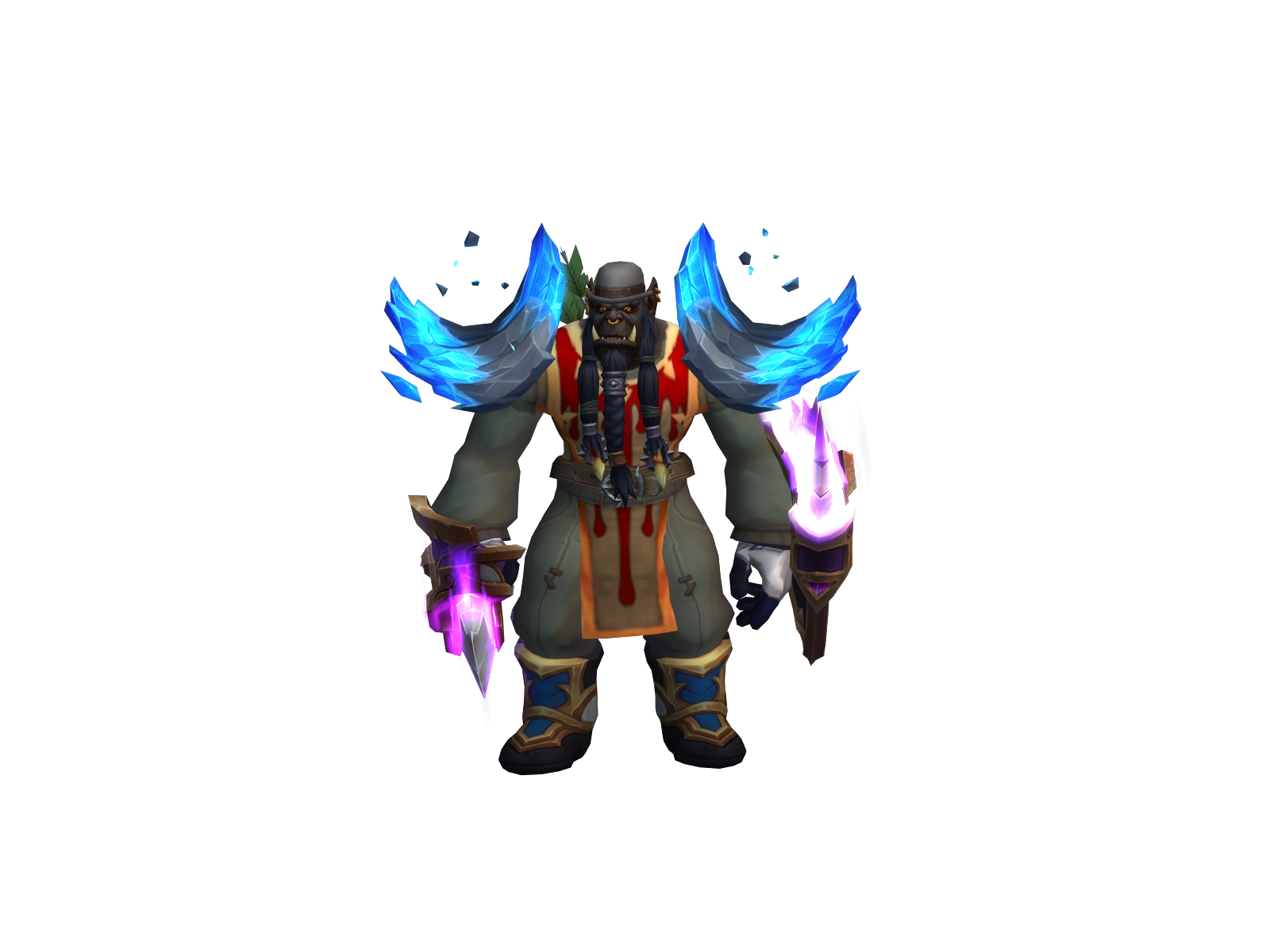 Mogdown 3D character render