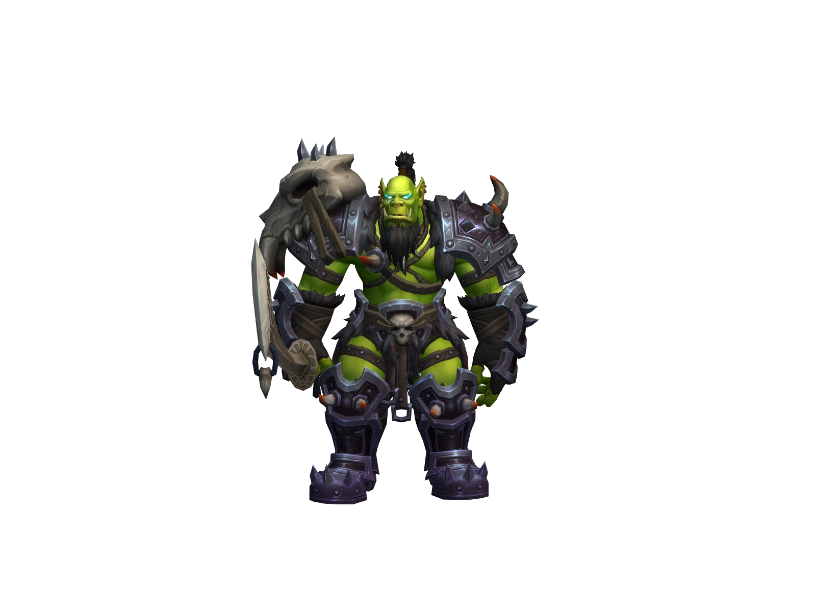 Atomic 3D character render