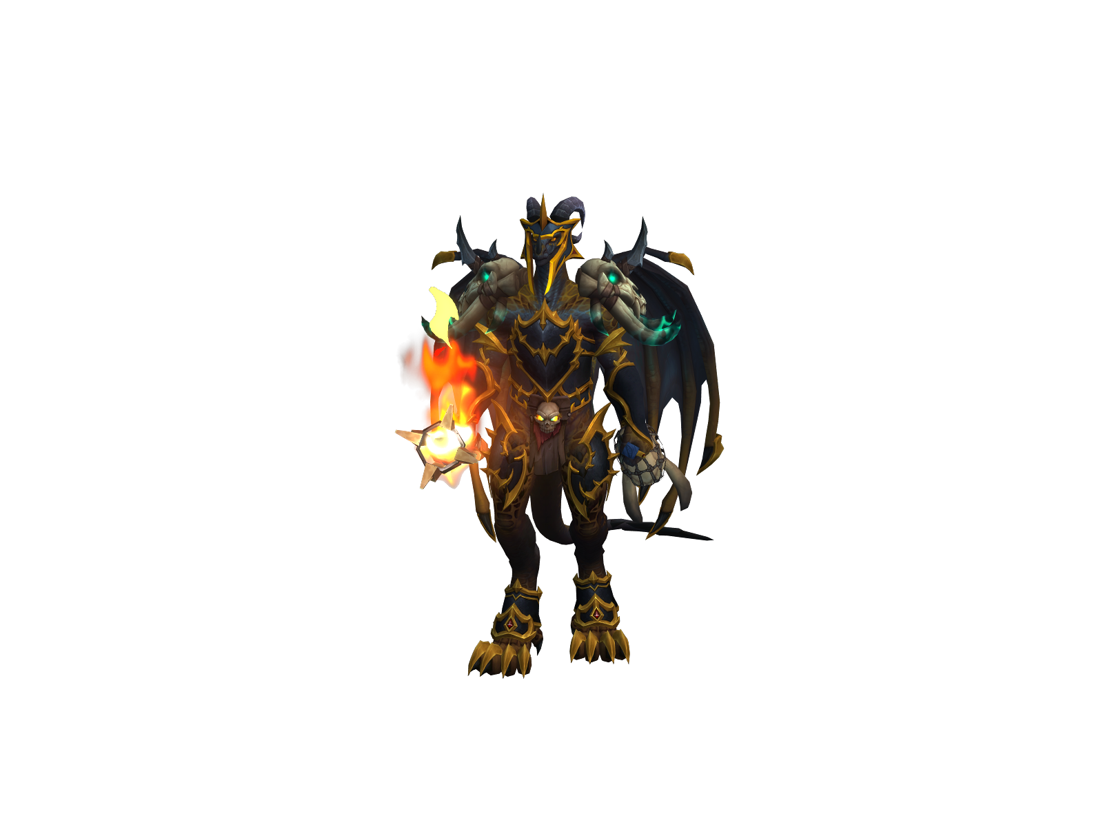 Smokedragon 3D character render