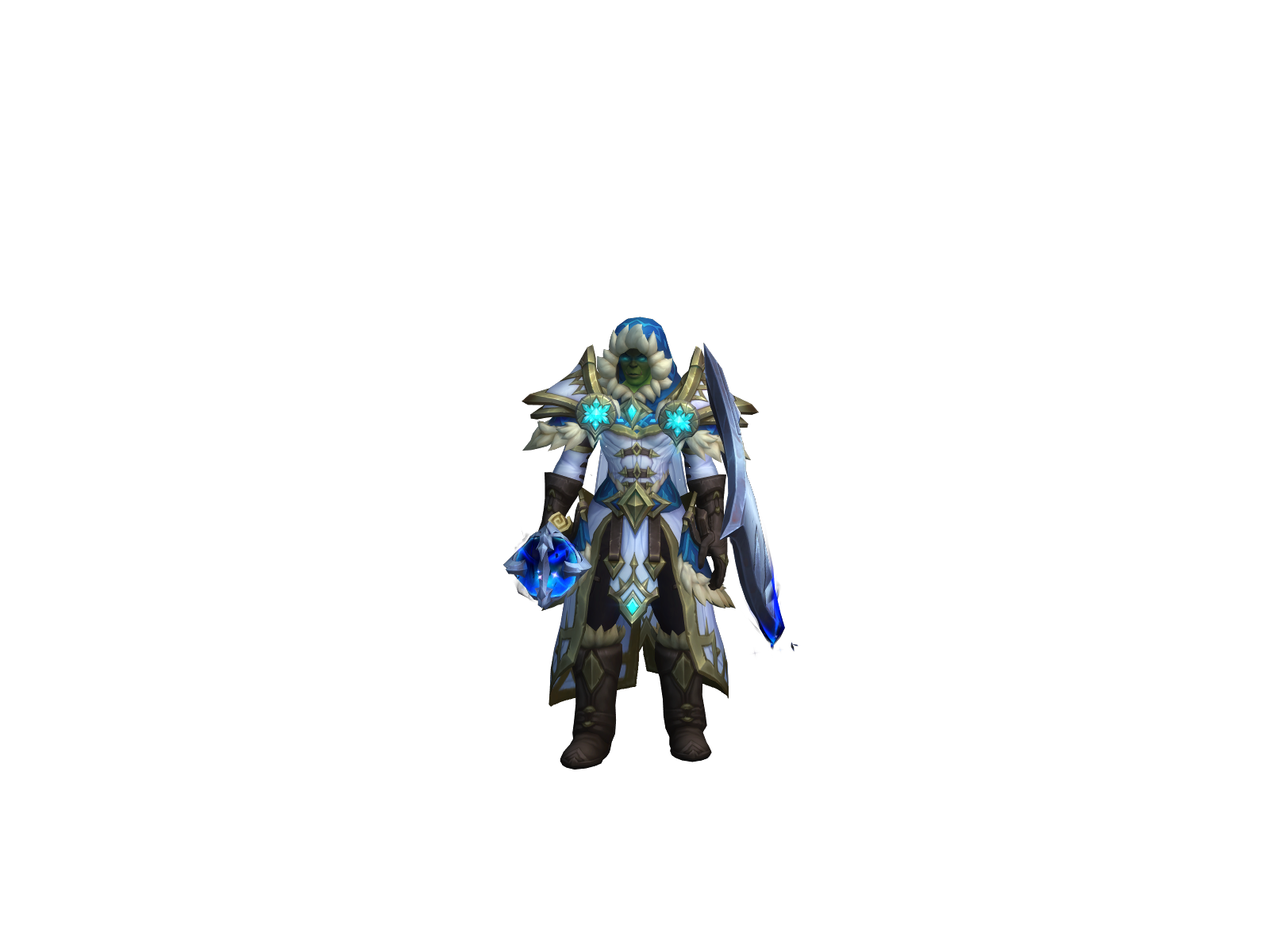 Vlorclresto 3D character render