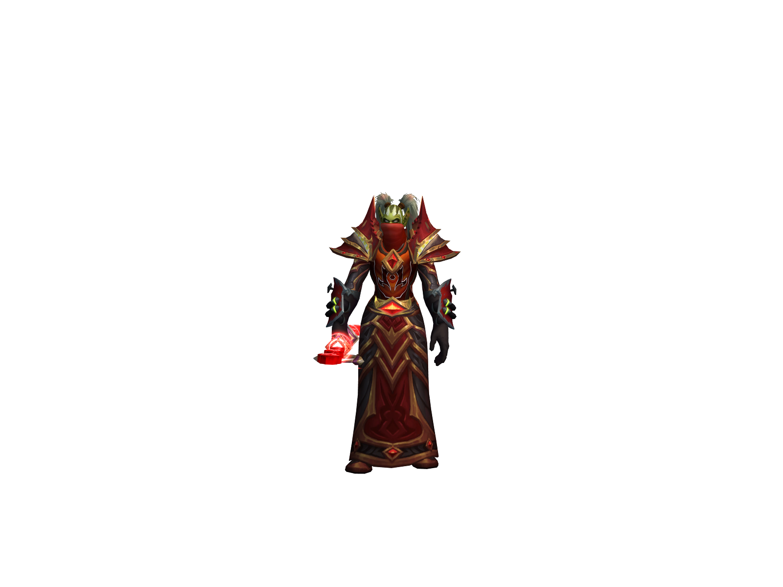 Qong 3D character render