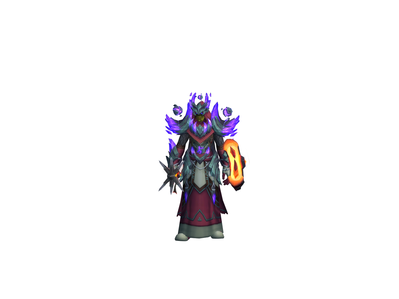 Deev 3D character render