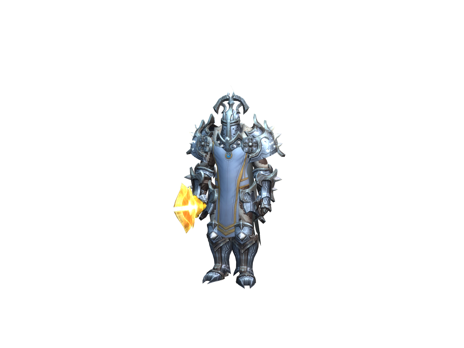 Haelbrecht 3D character render
