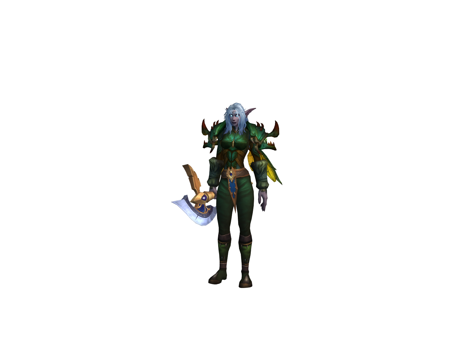 Mejaw 3D character render