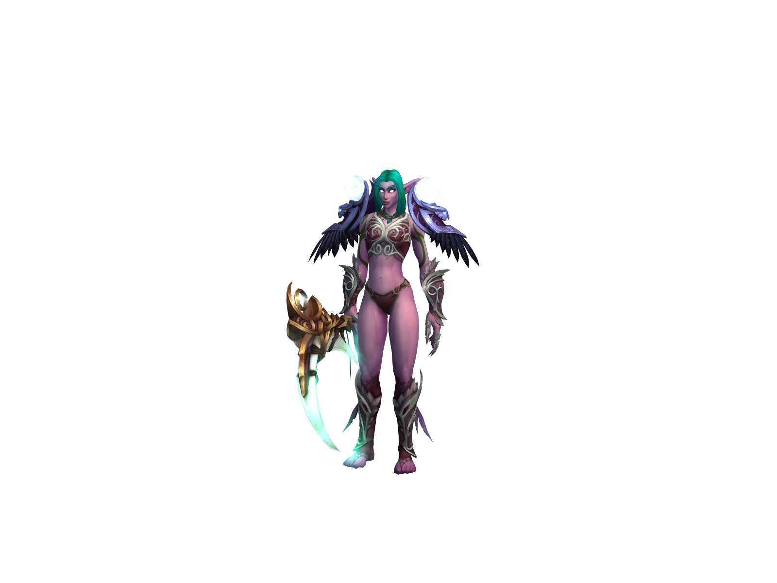 Naughtytouch 3D character render