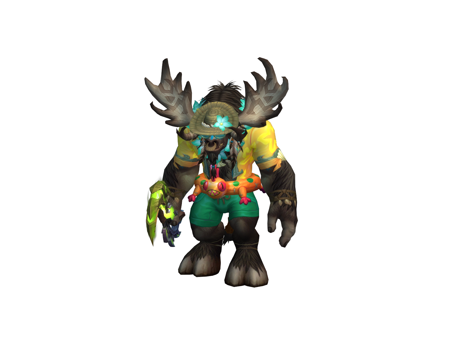 Npxz 3D character render