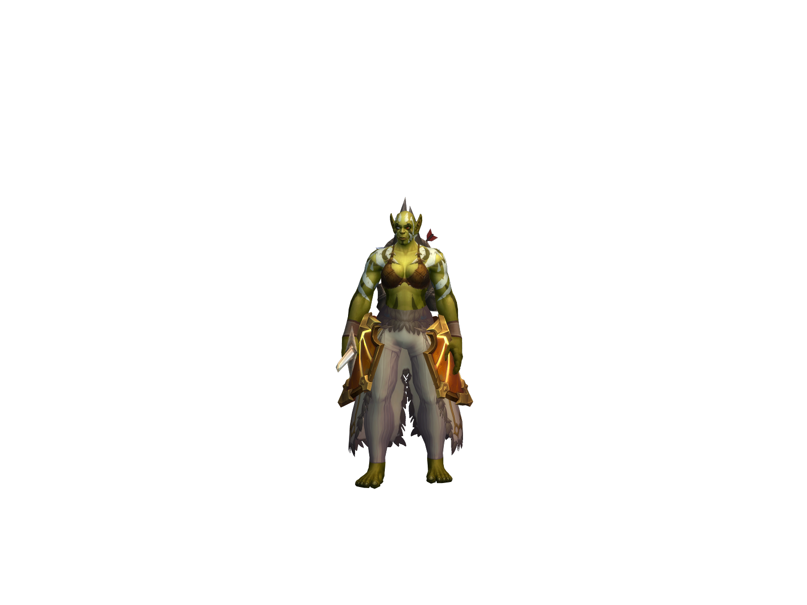 Grimah 3D character render