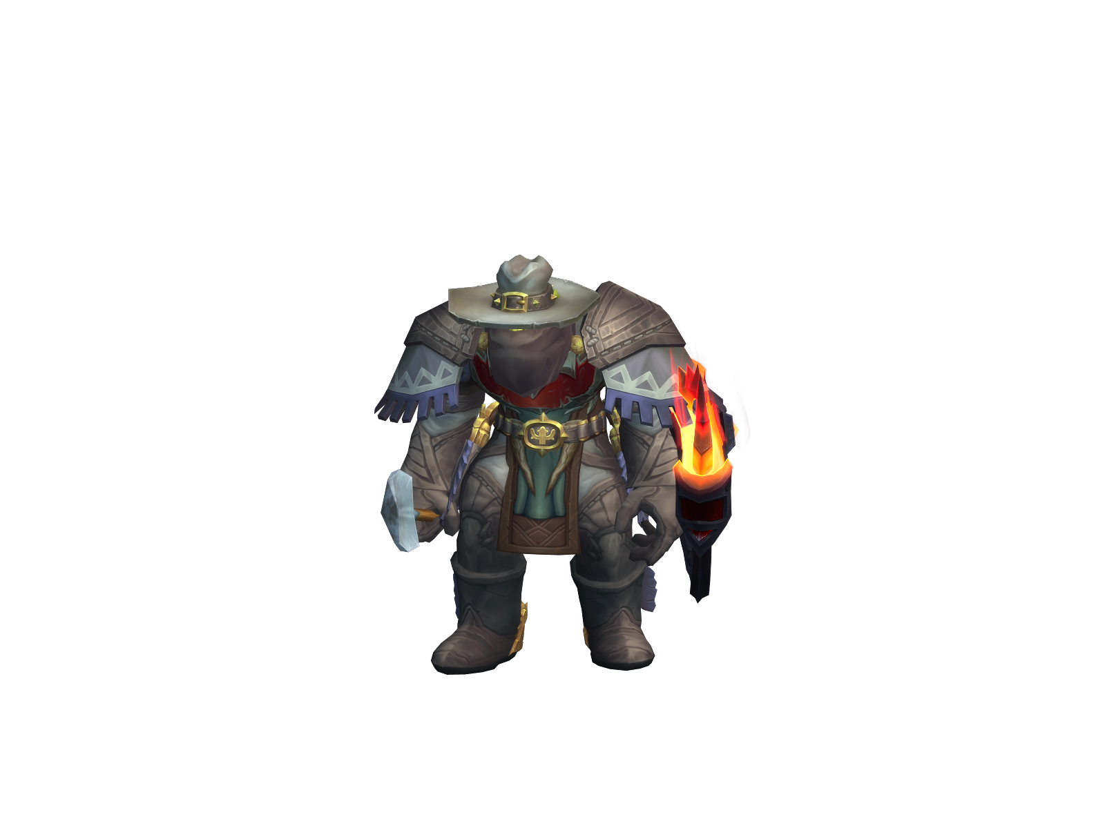 Gabagóól 3D character render