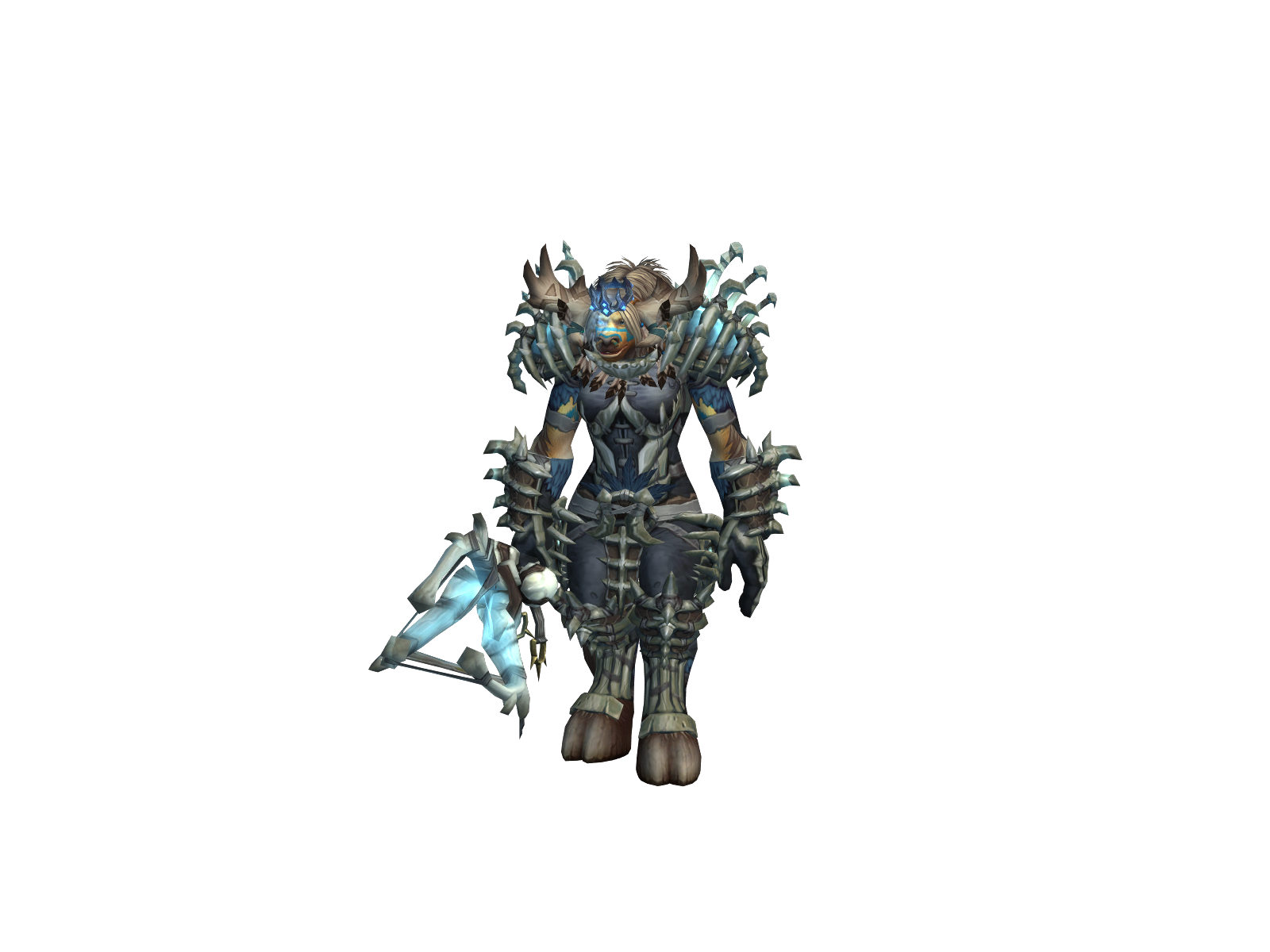 Moccahontas 3D character render