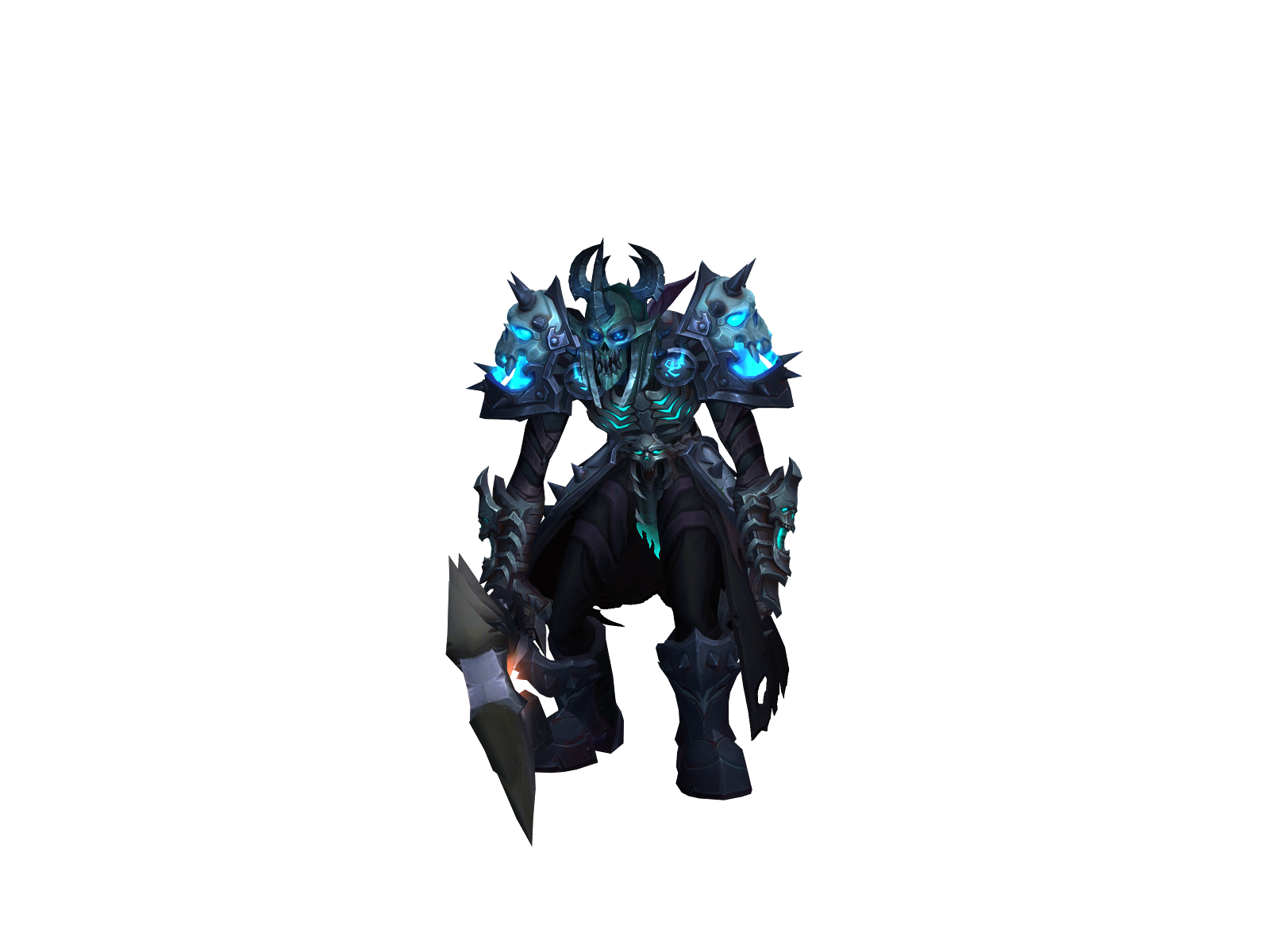 Bephegore 3D character render