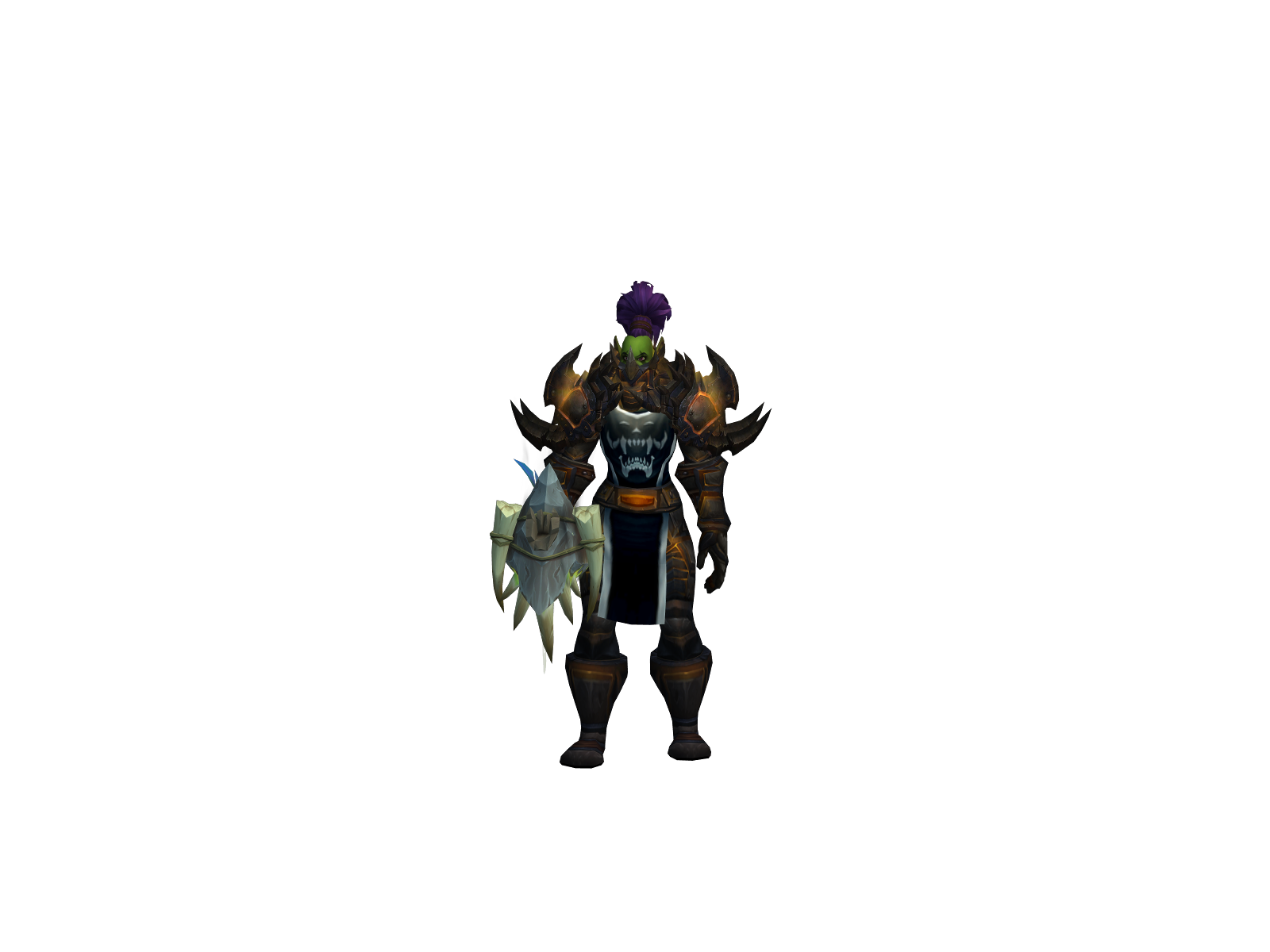Mickers 3D character render