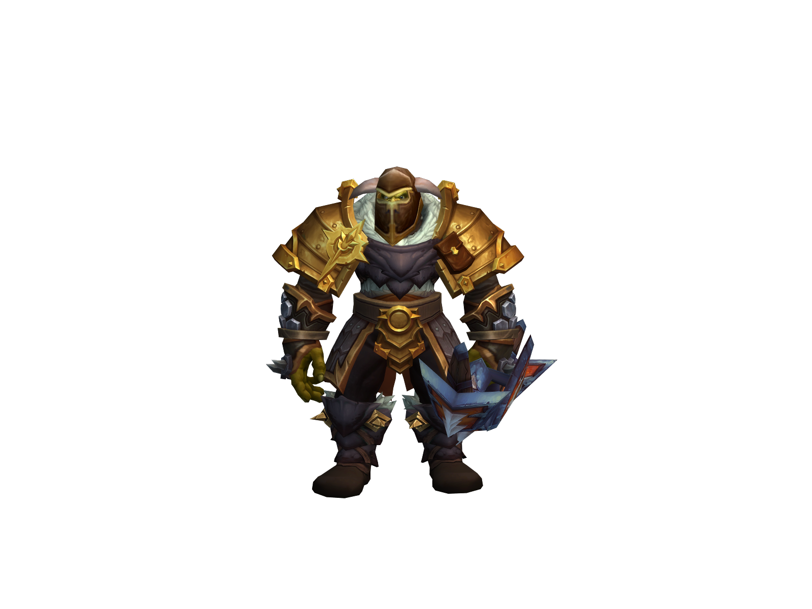 Delouis 3D character render