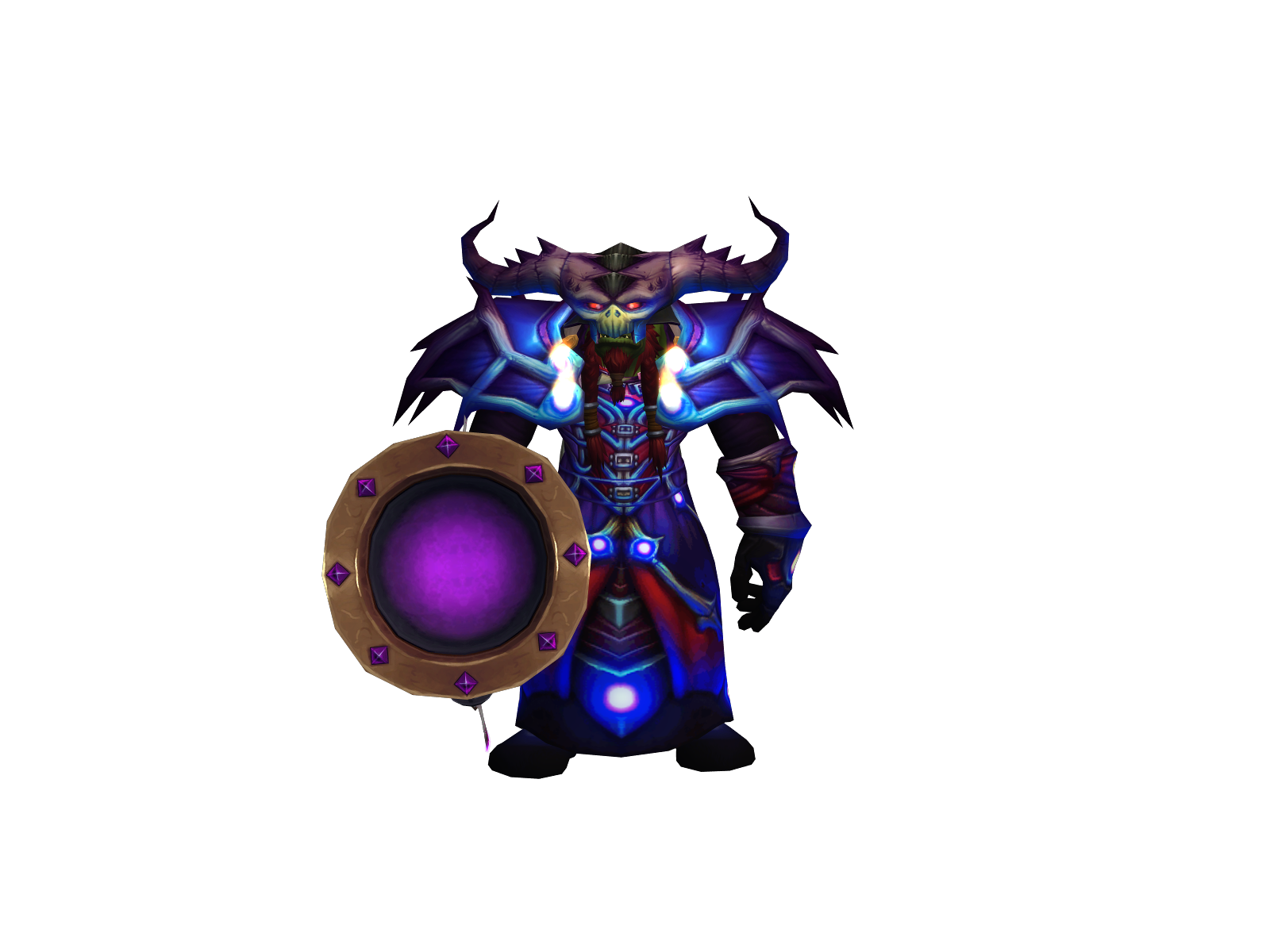 Naosoul 3D character render