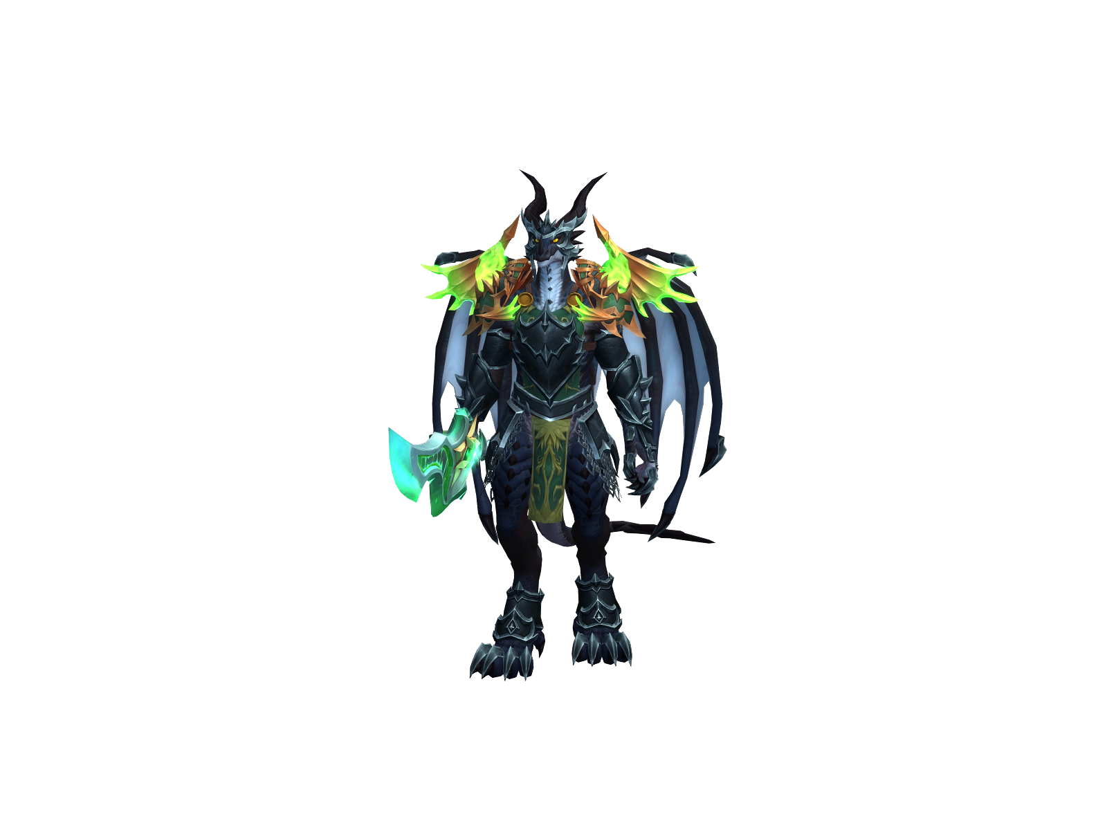 Ouranos 3D character render