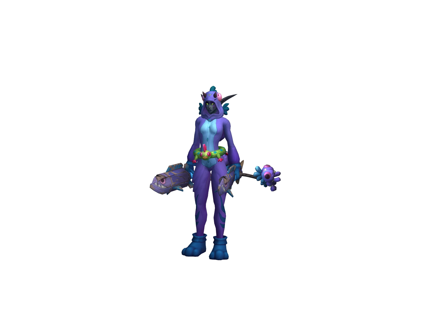 Blurberry 3D character render