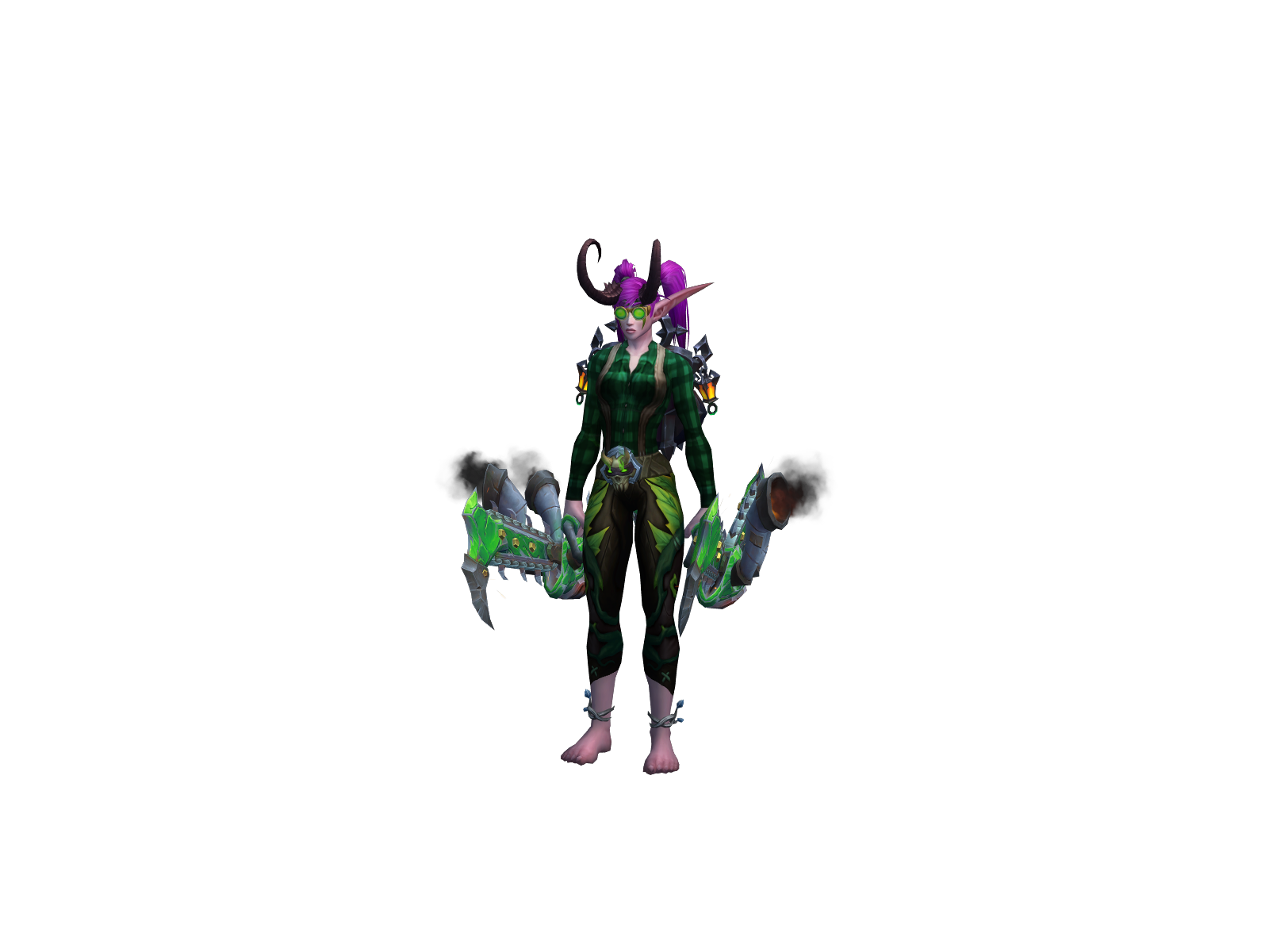 Supwiththaat 3D character render