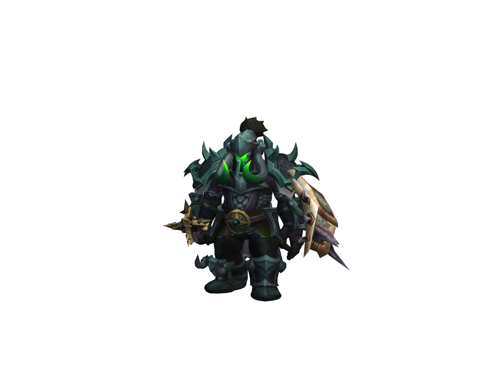Shaggarr 3D character render