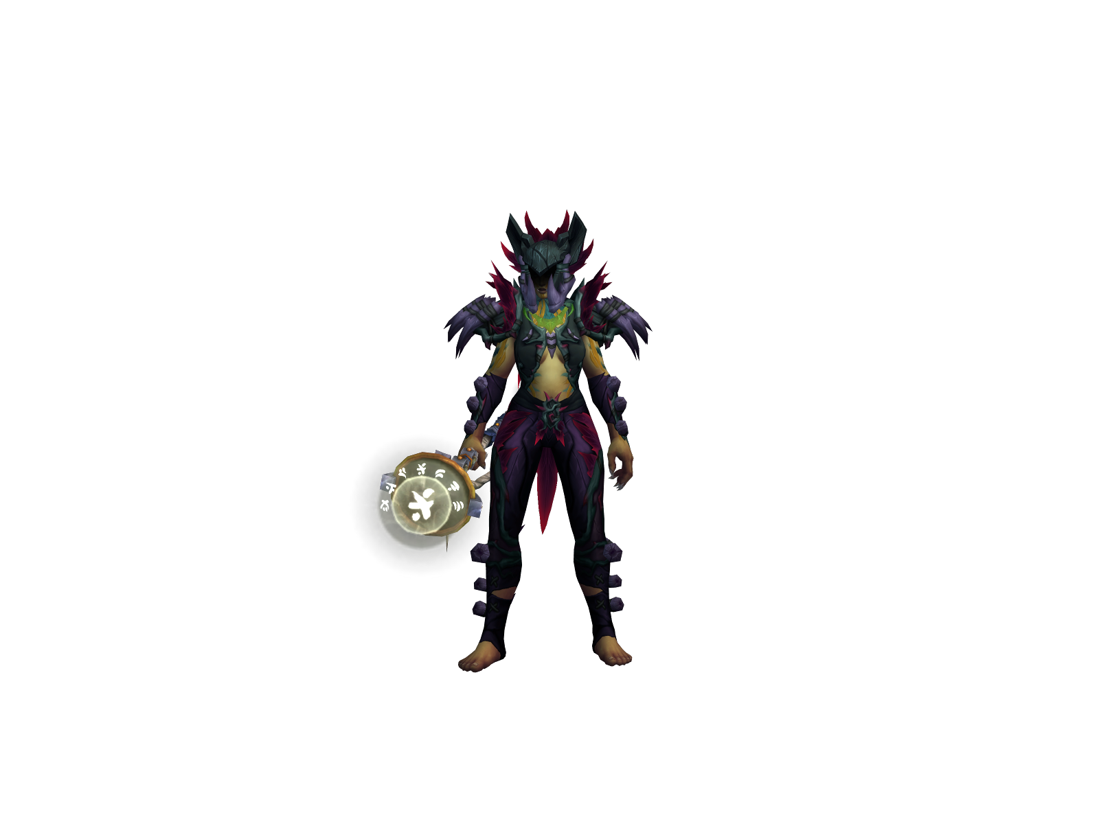Jubbling 3D character render