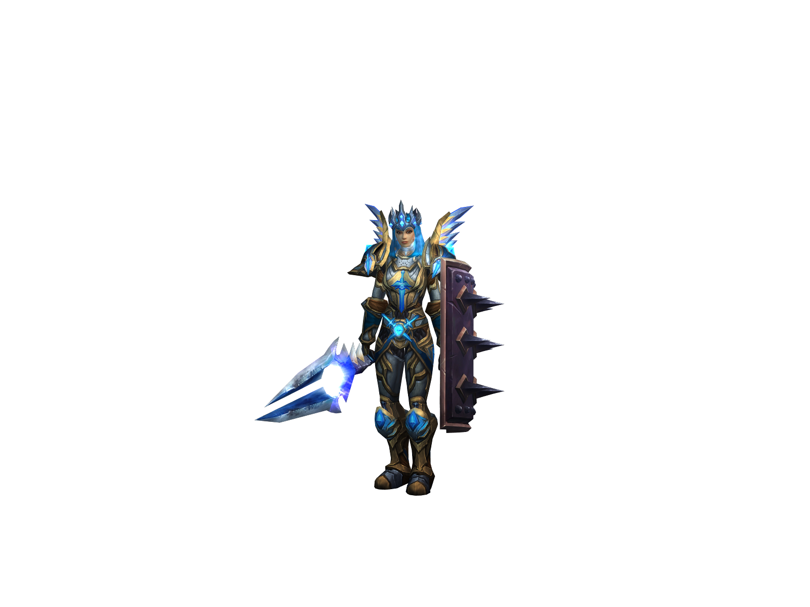 Lavontarah 3D character render