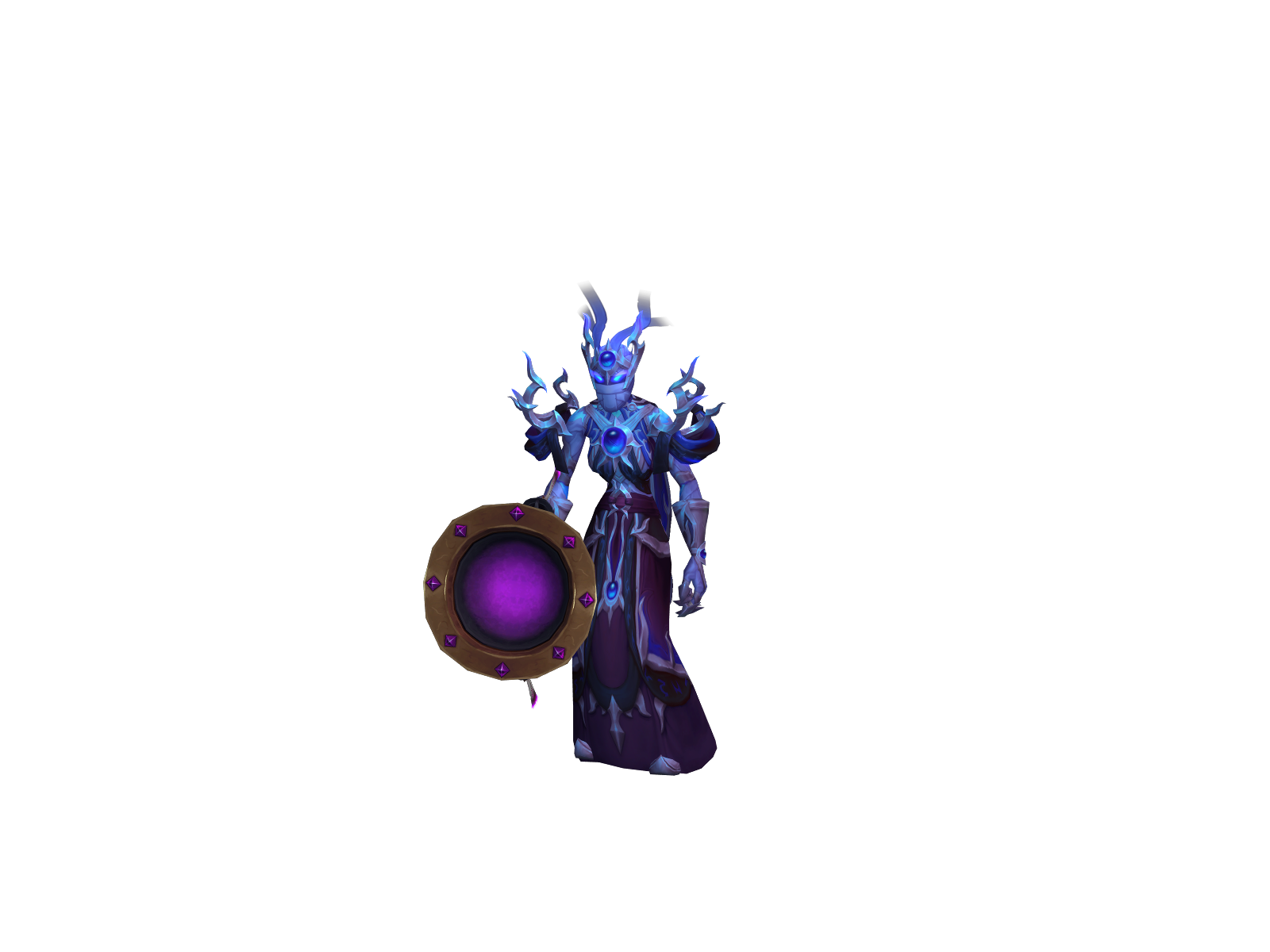 Grímshééper 3D character render