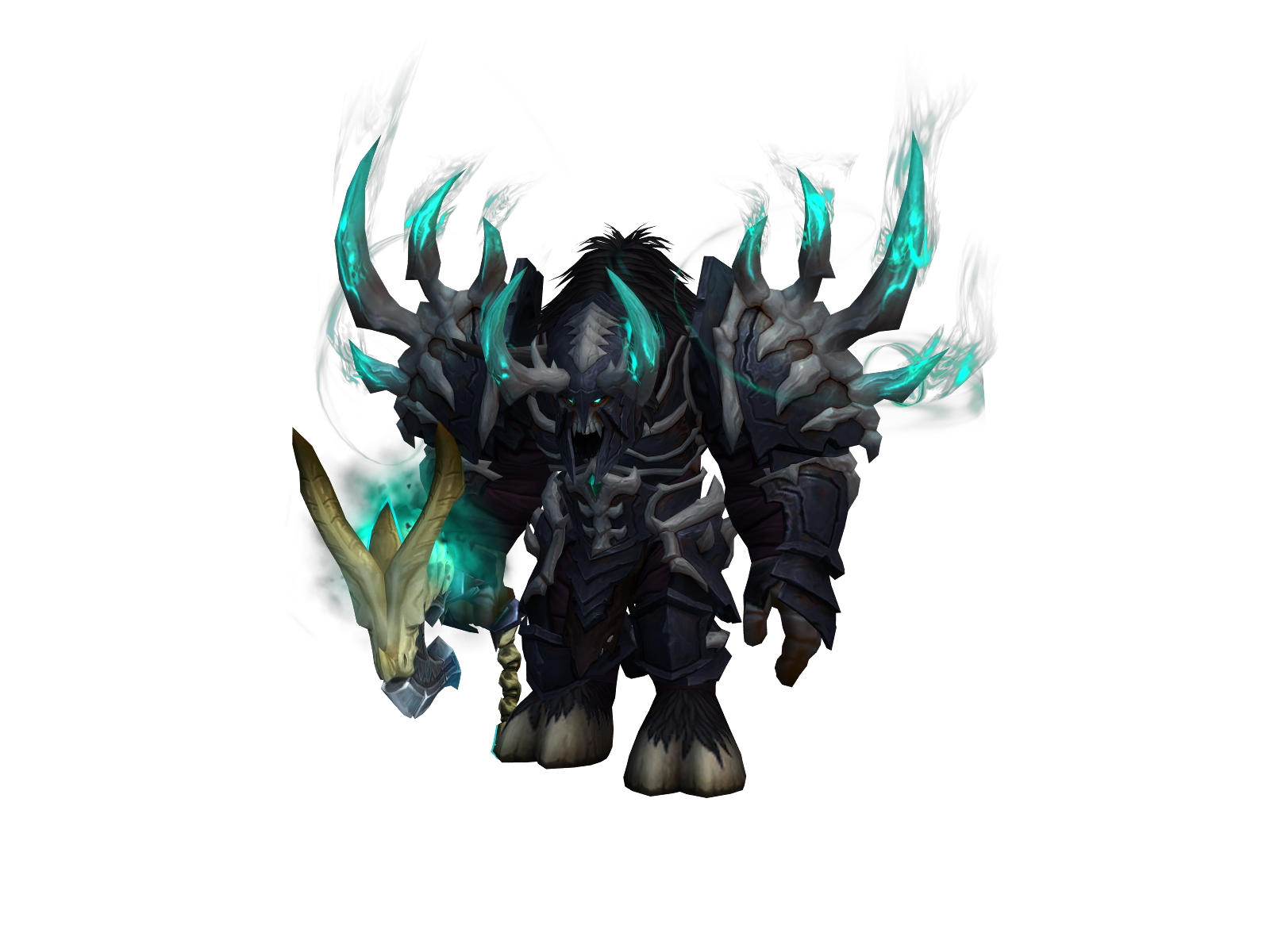 Pske 3D character render