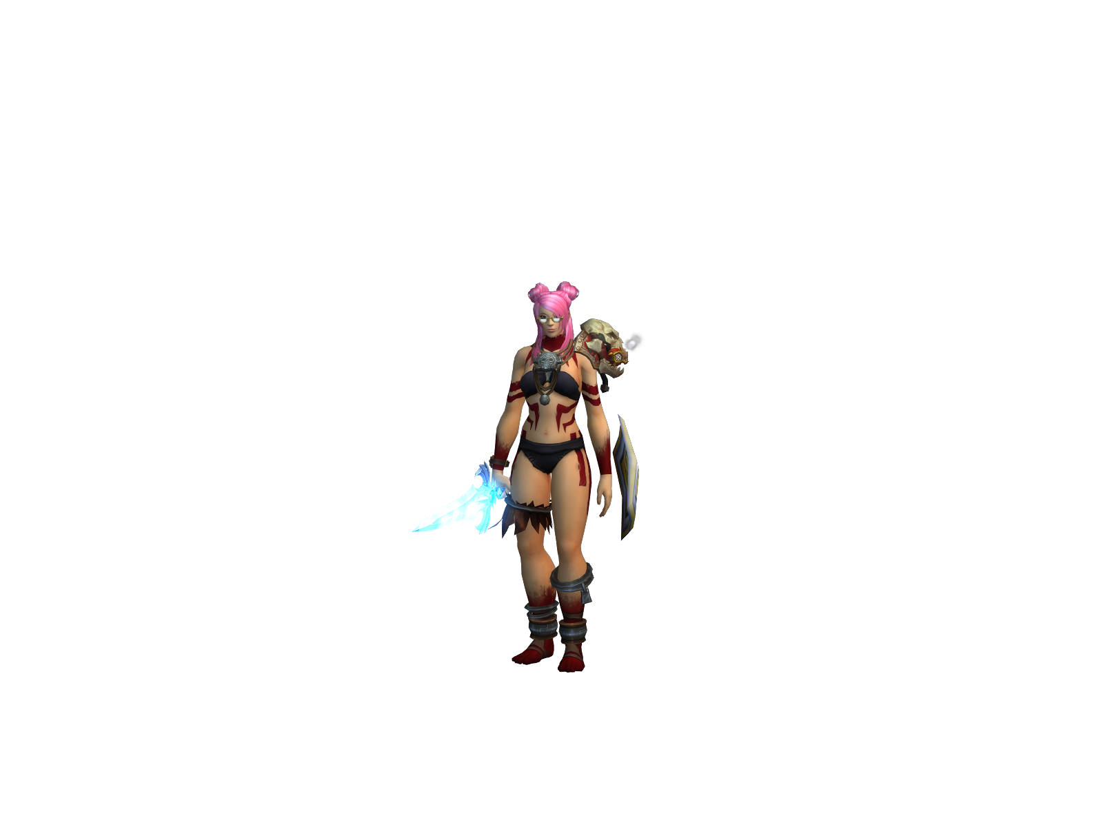 Sêriion 3D character render