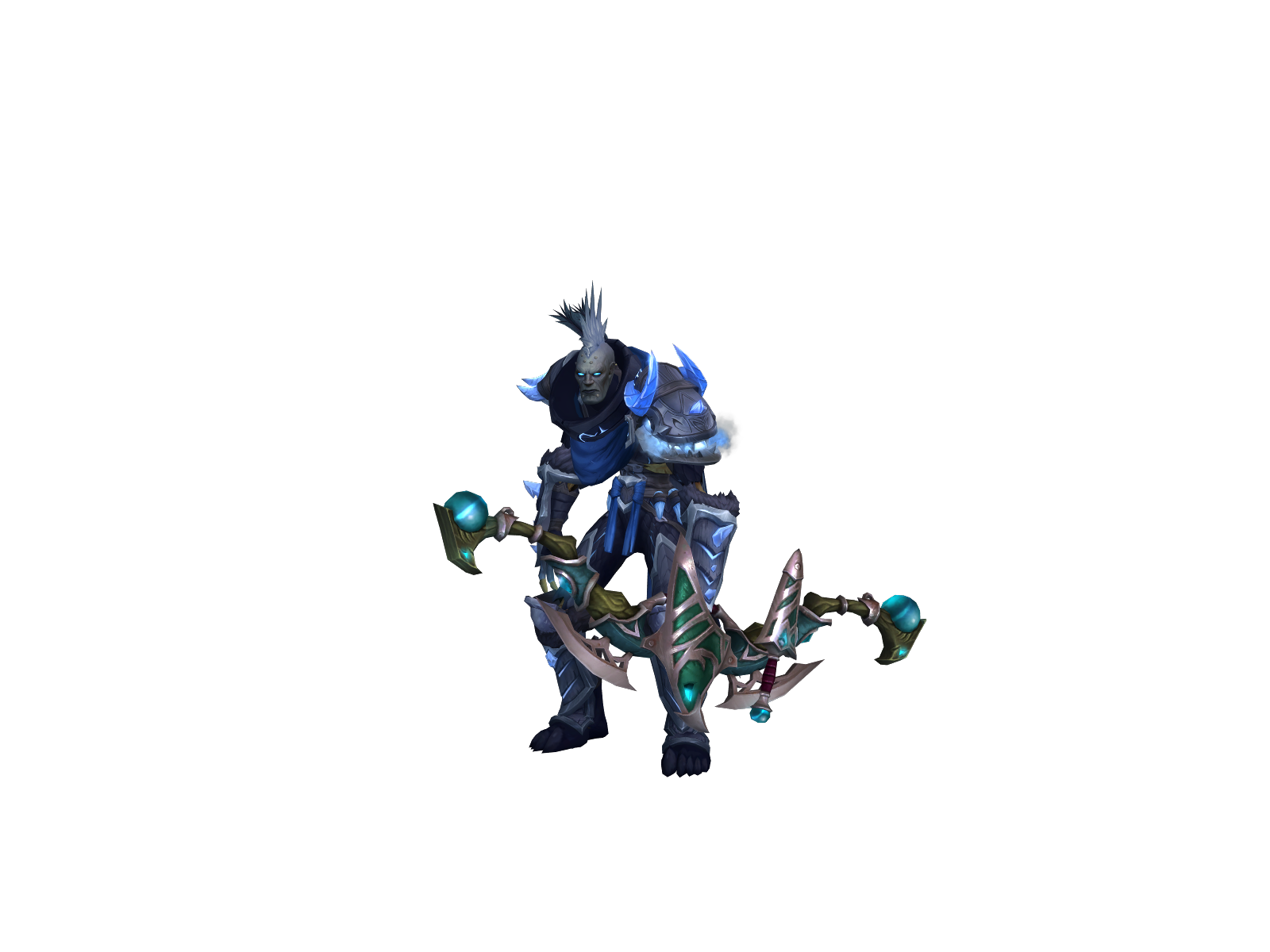 krueged 3D character render