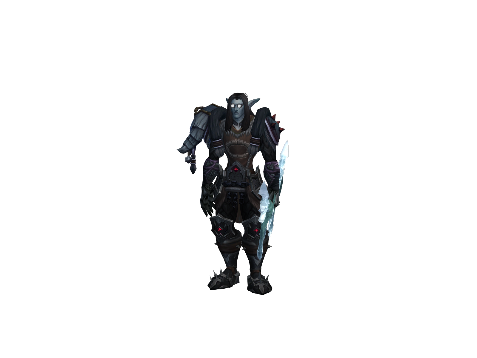 Brrushie 3D character render