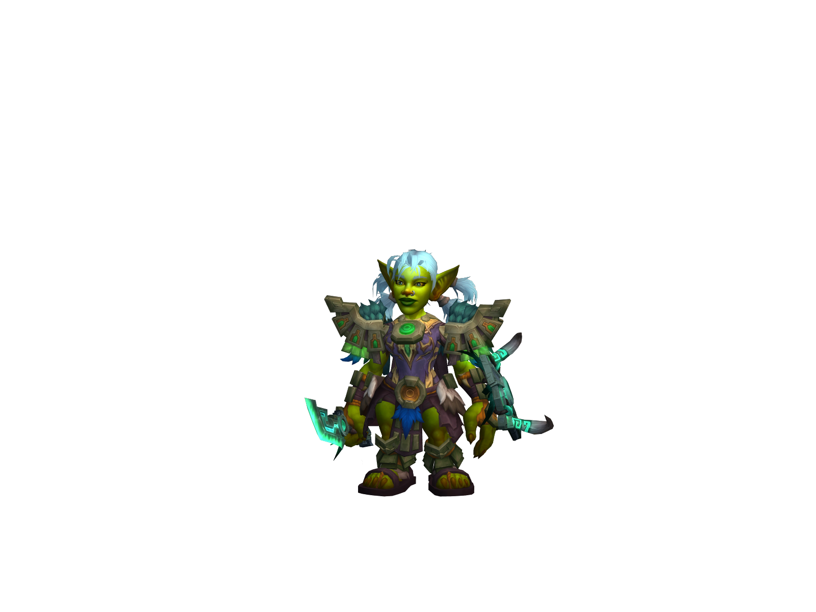 Paola 3D character render