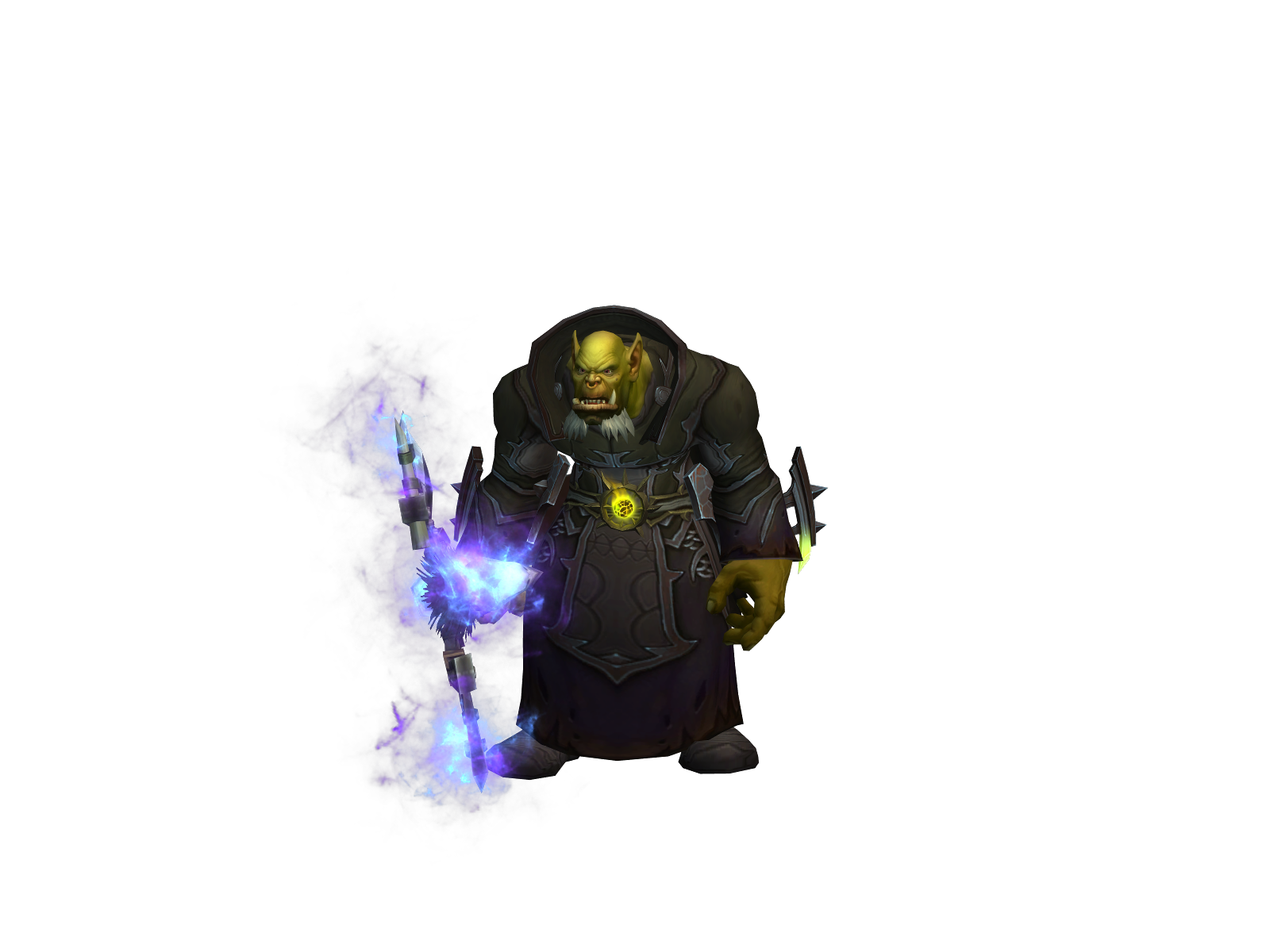 Guldanlock 3D character render