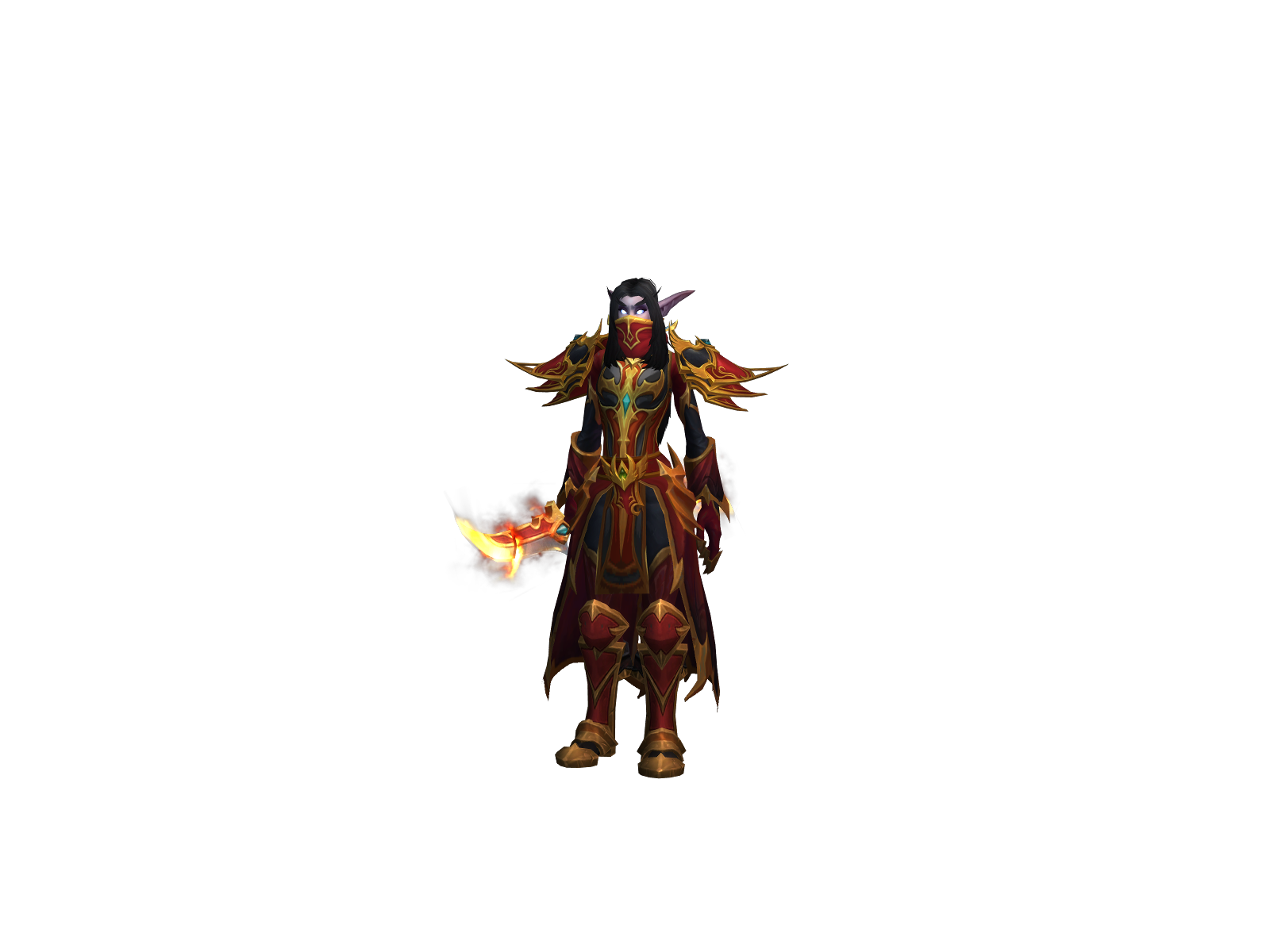 Amariste 3D character render