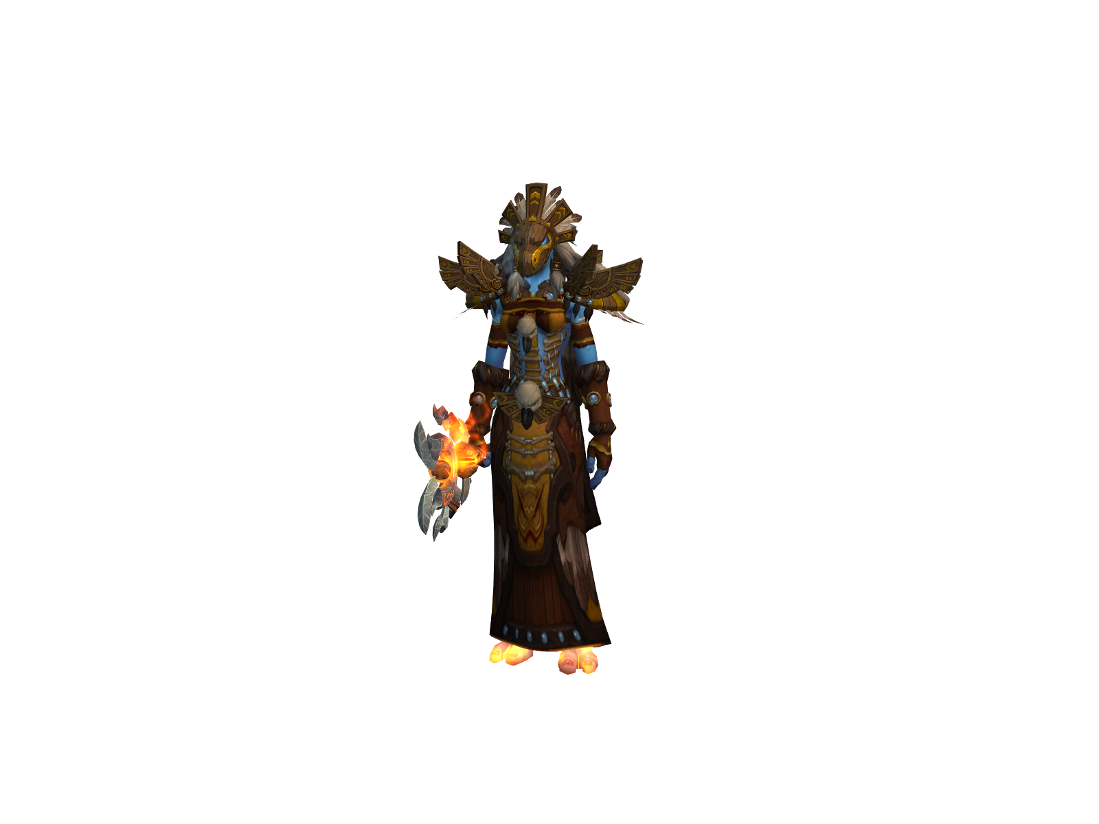 Pikadu 3D character render