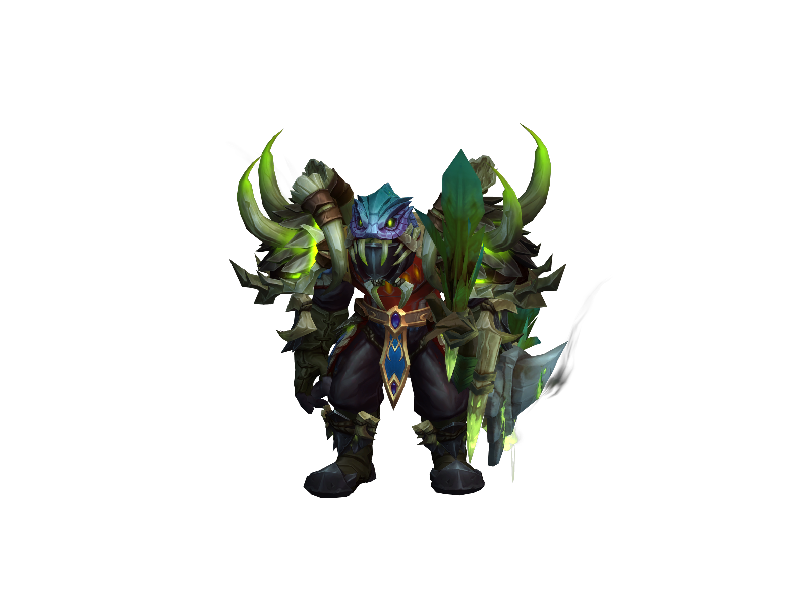 Arccashu 3D character render