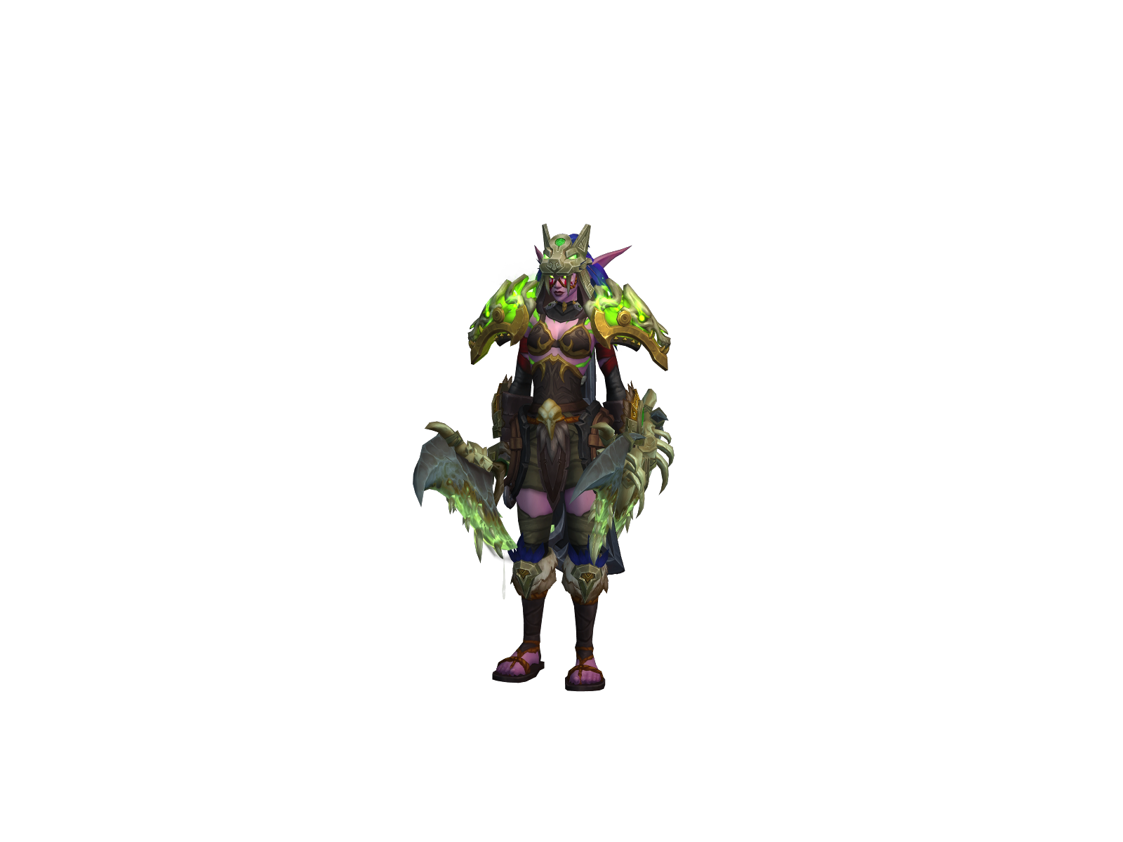 Rúinátion 3D character render