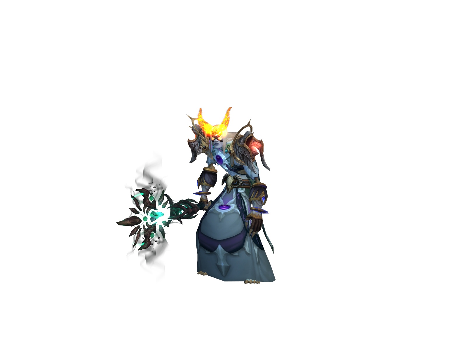 Necrotyx 3D character render