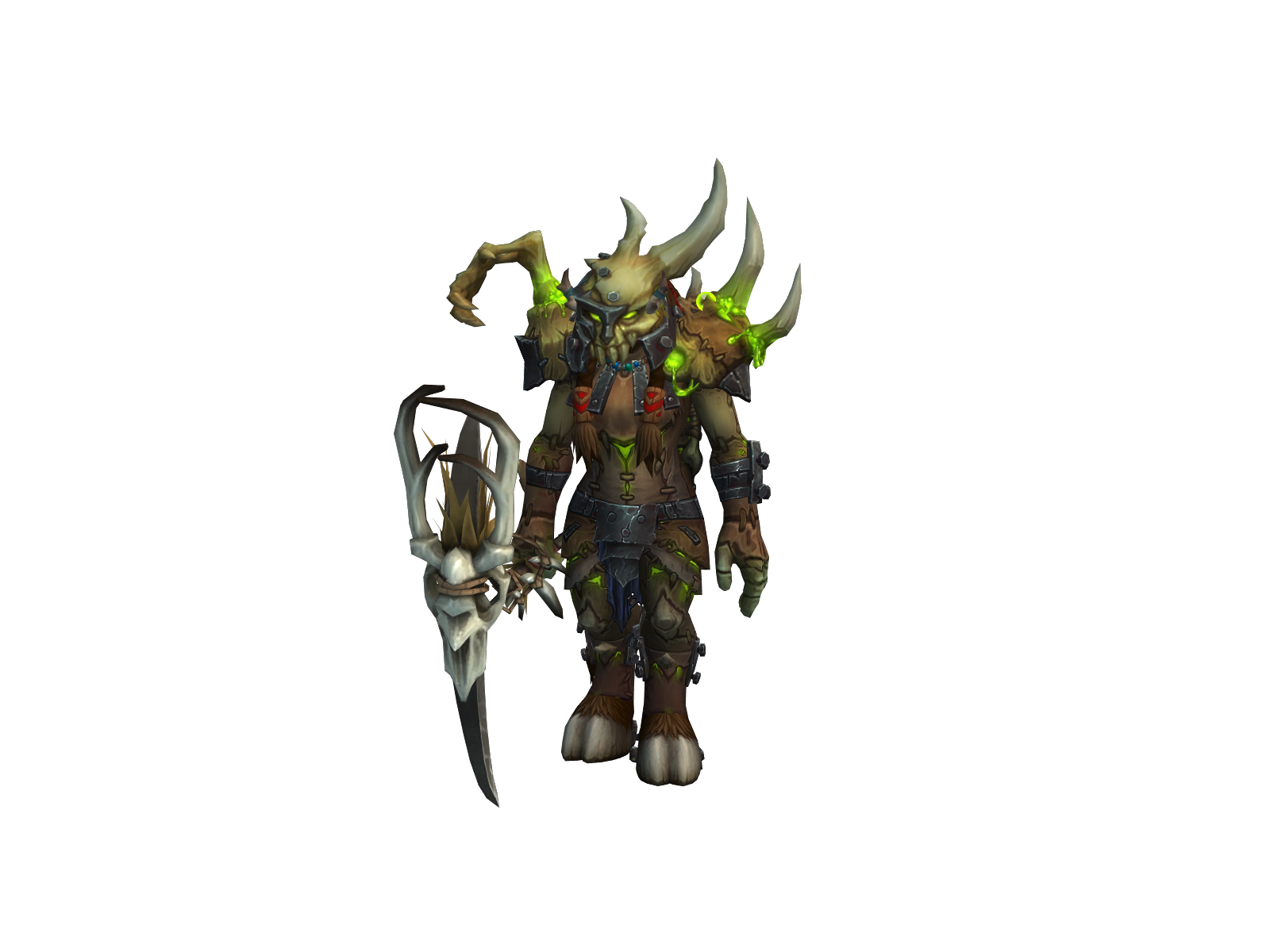 Chasta 3D character render